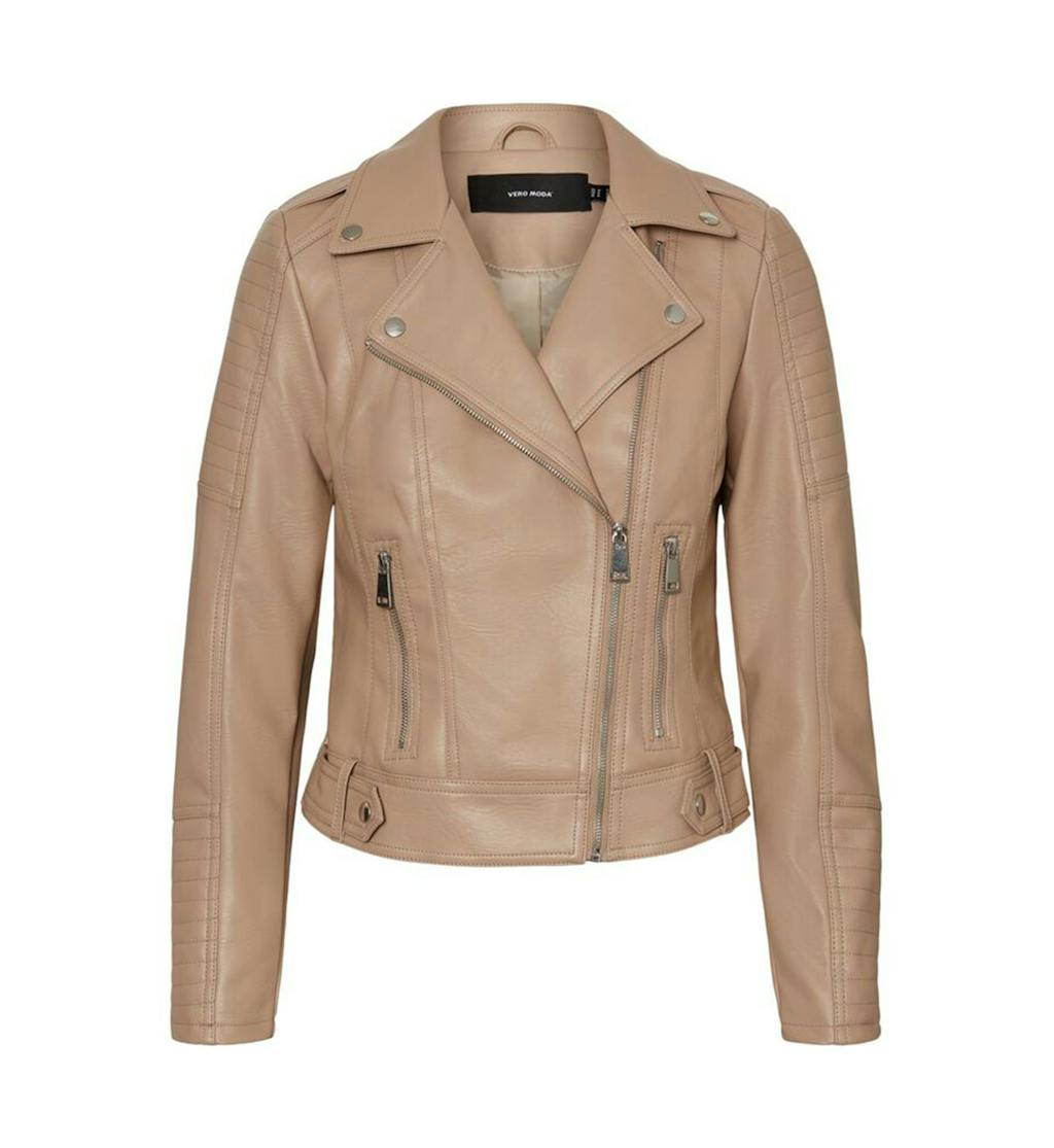 vero moda læderjakke