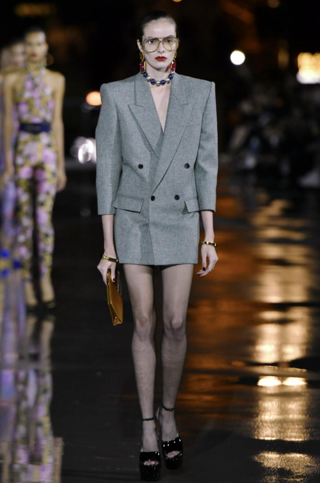 saint laurent oversized oversized blazer inspiration