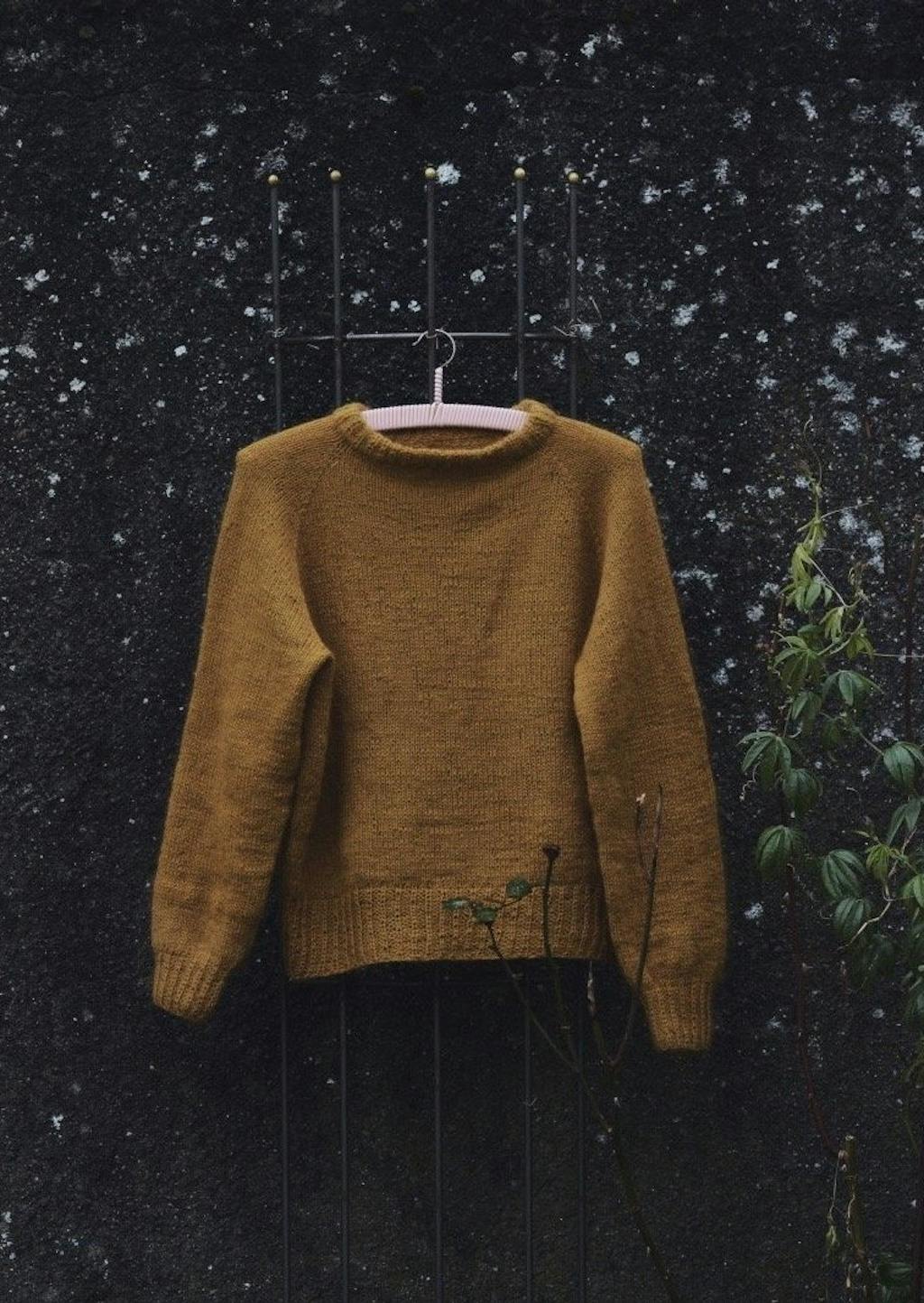 Basic strikket sweater