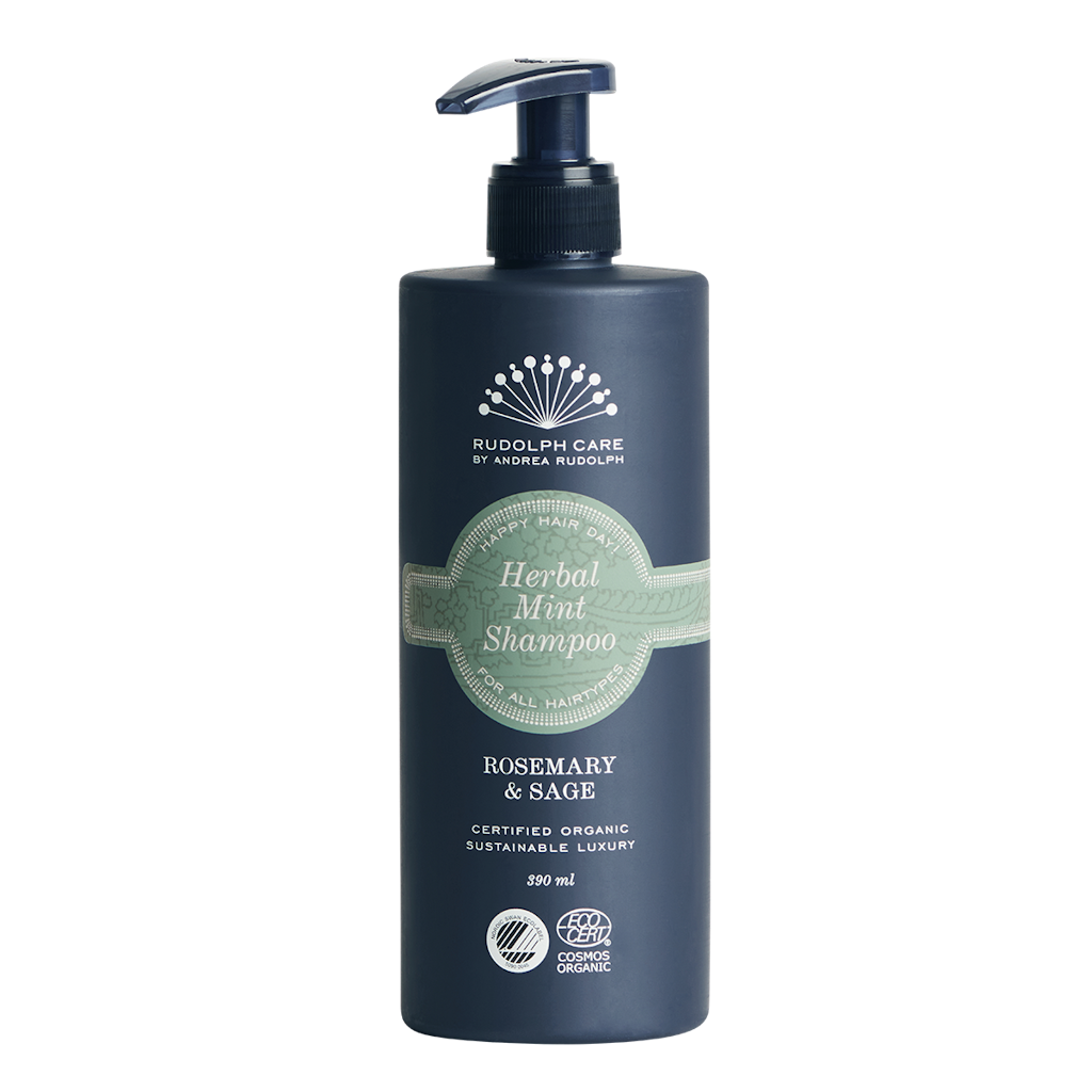 Herbal_Mint_Shampoo_fra_Rudolph_Care Herbal Mint Shampoo fra Rudolph Care