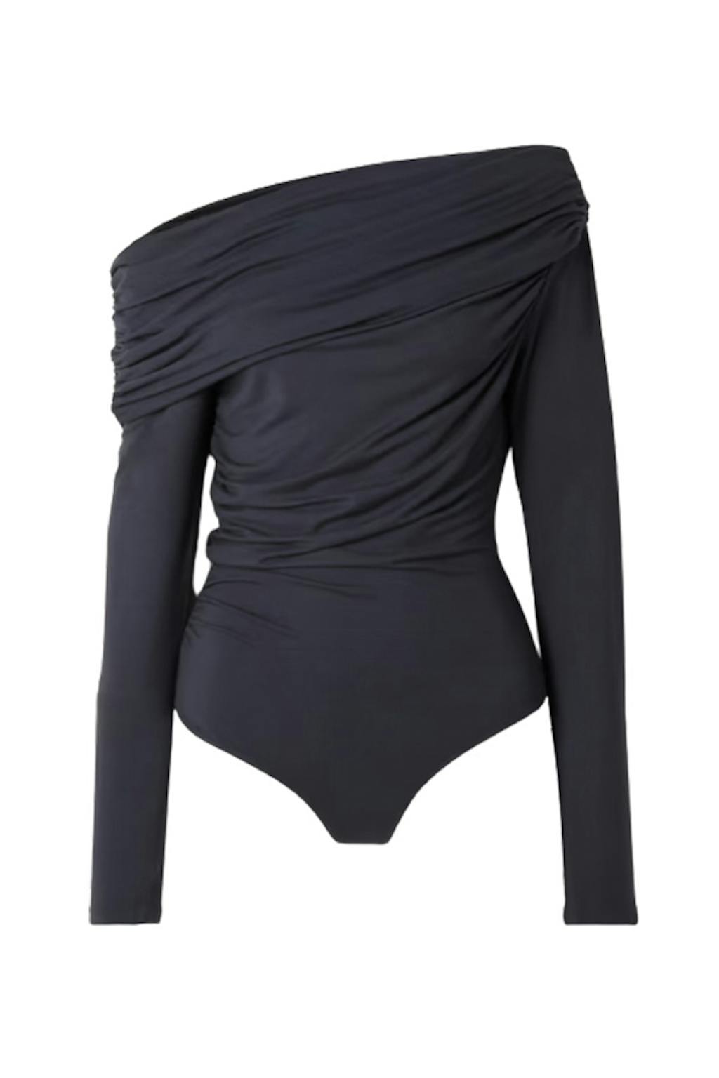 halvskulder bodystocking