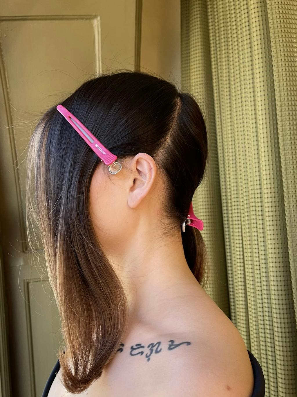 Step 1 Mob Wife-look steg 1