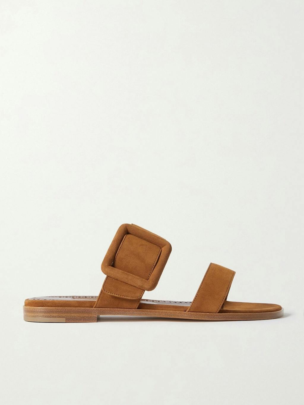 Brune sandaler