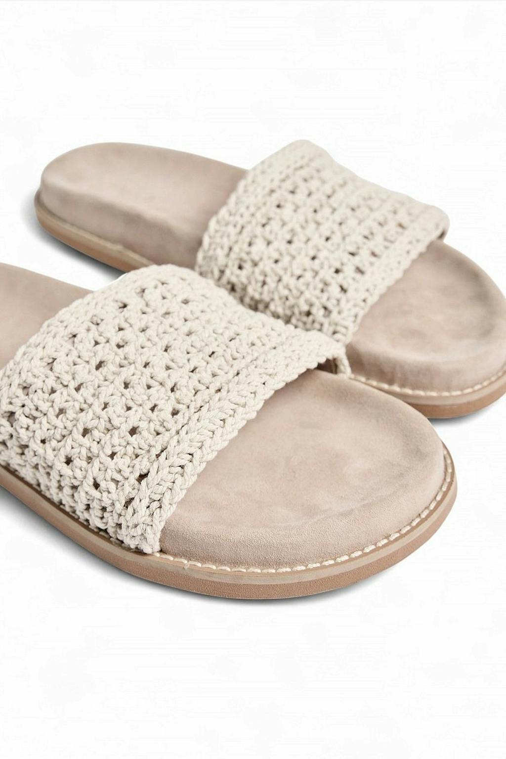 Heklede sandaler