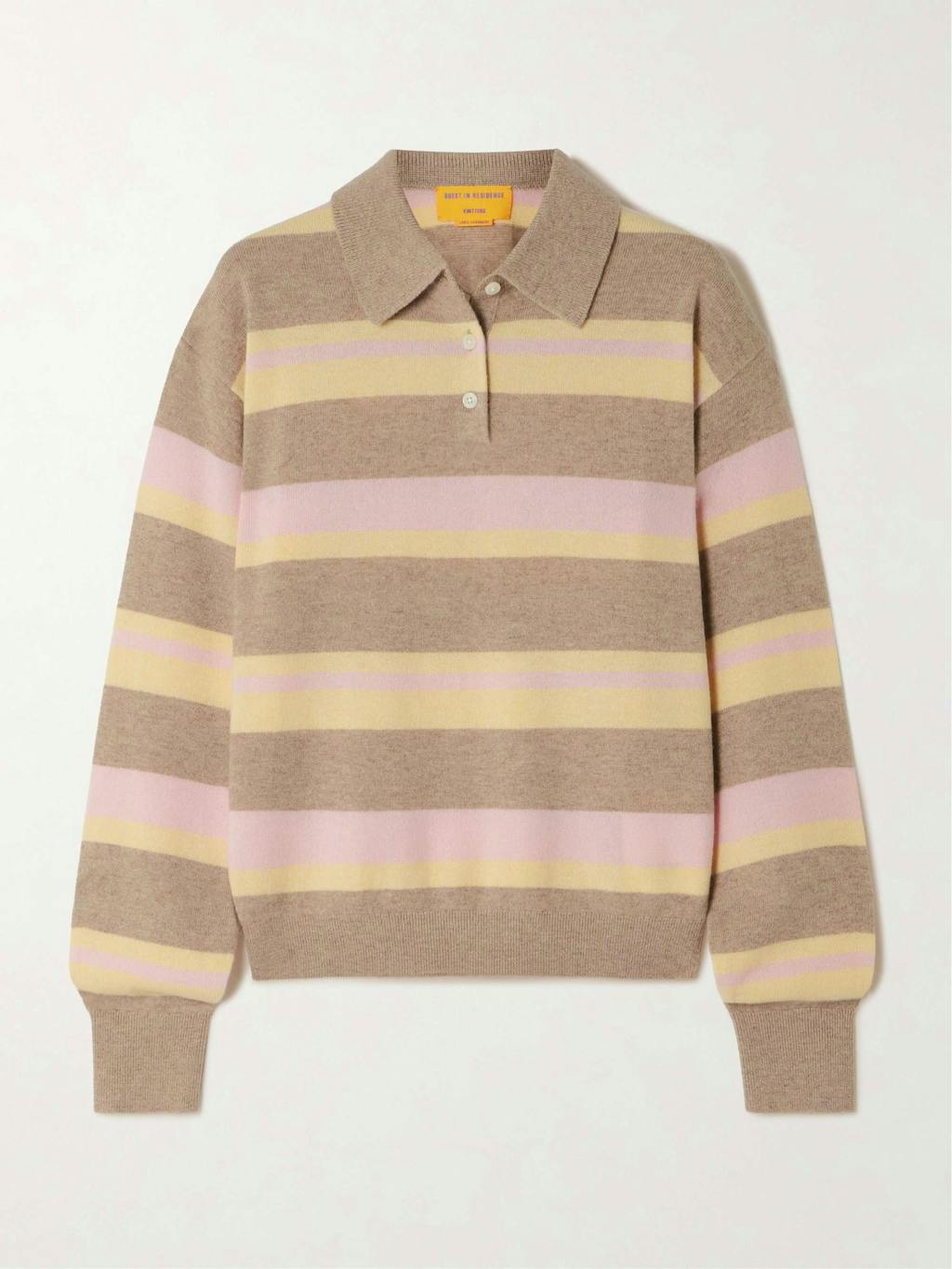 Guest in residence genser stripete polo