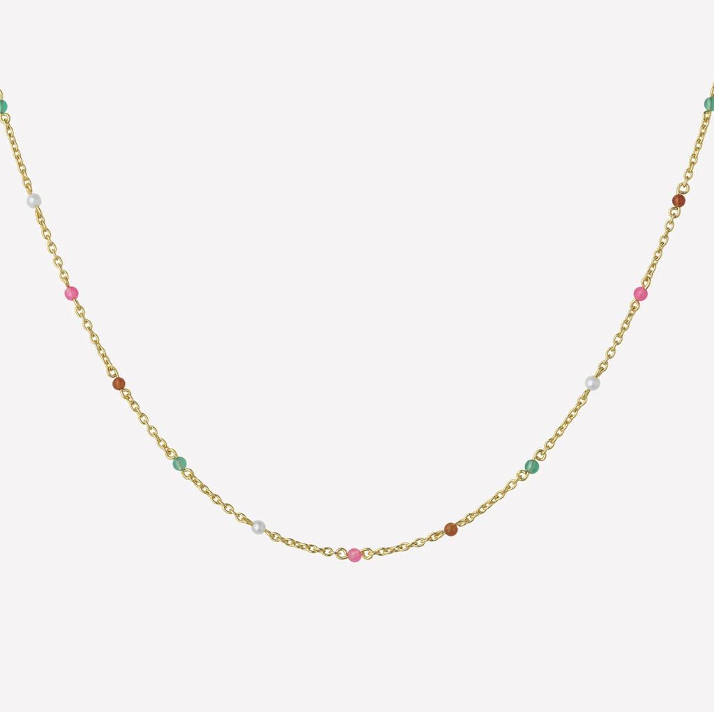 Scarlett halskjede colors fra byBiehl