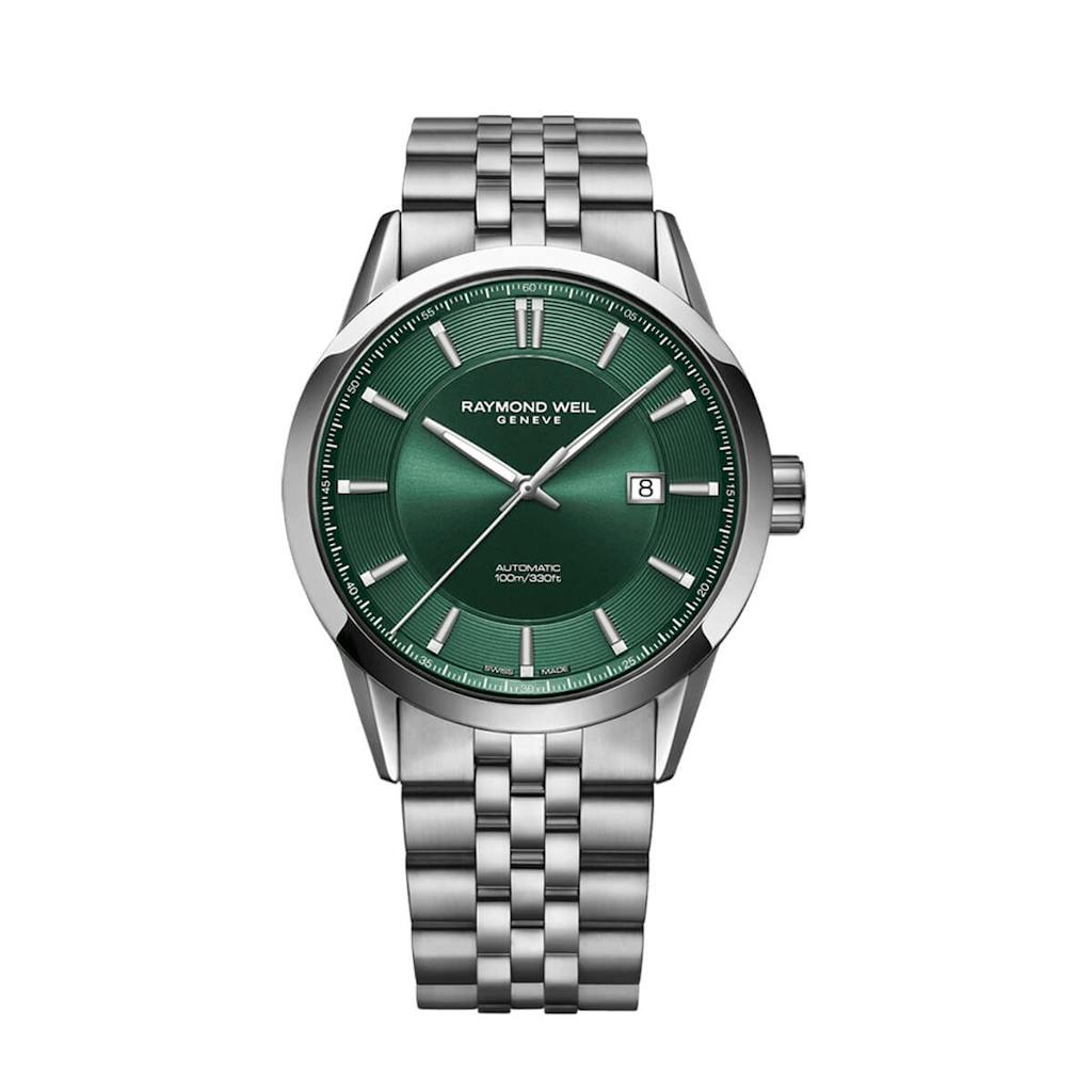 Raymond Weil Freelancer grønn skive 42 mm