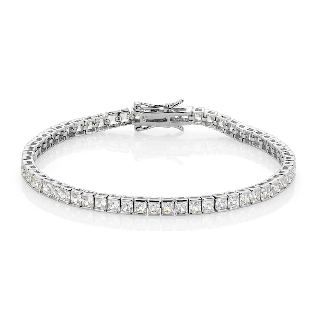 House of Piene tennisarmbånd i sølv