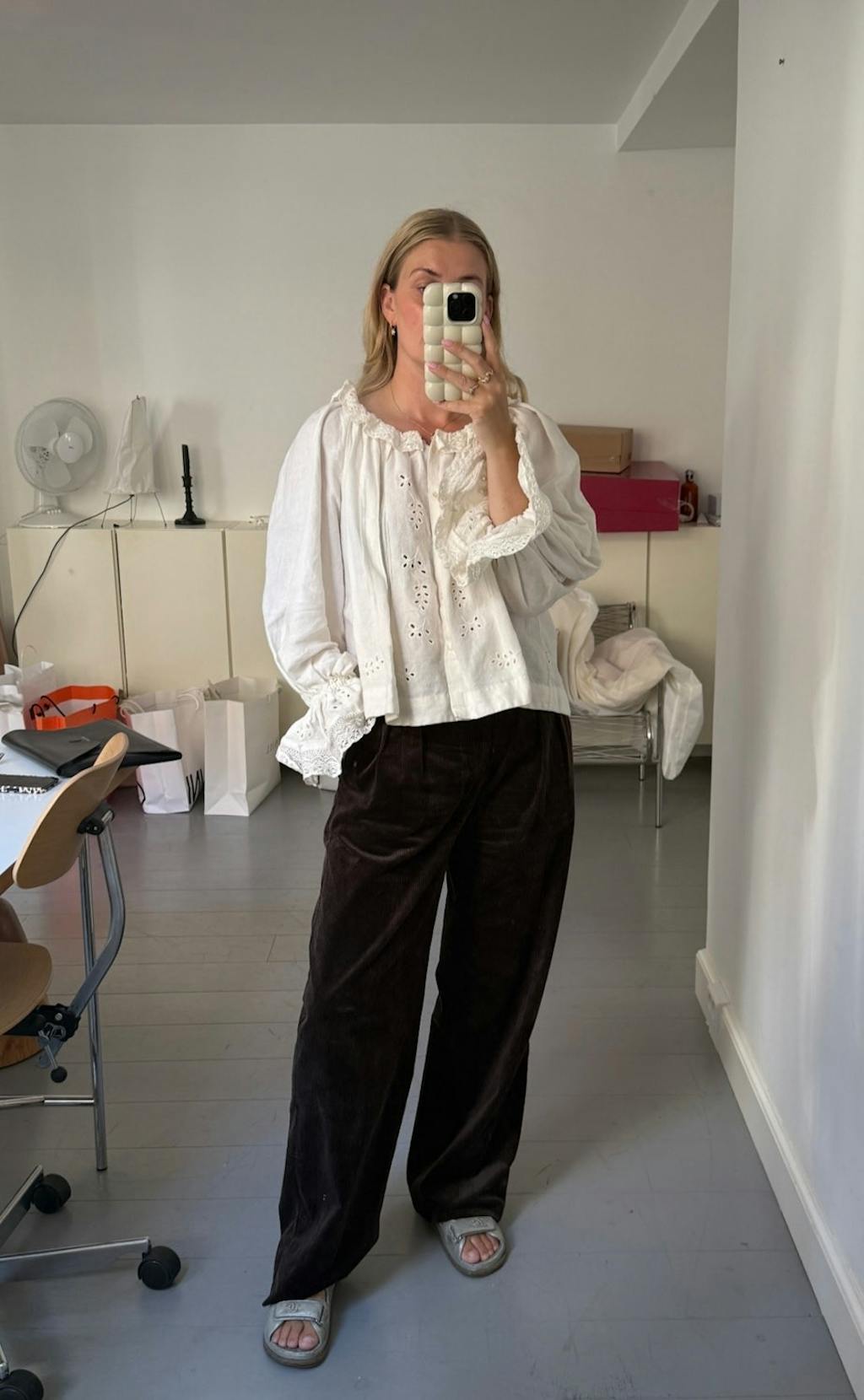 Fløyels bukser Fløyels bukser