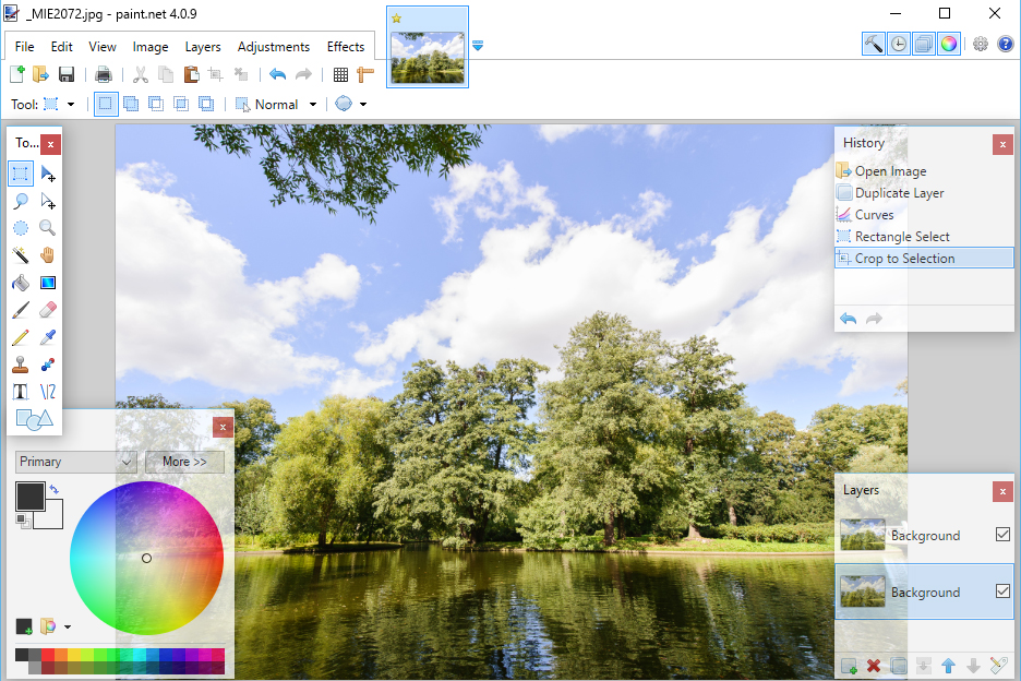Paint.net avansert og gratis bildebehandling for Mac og PC