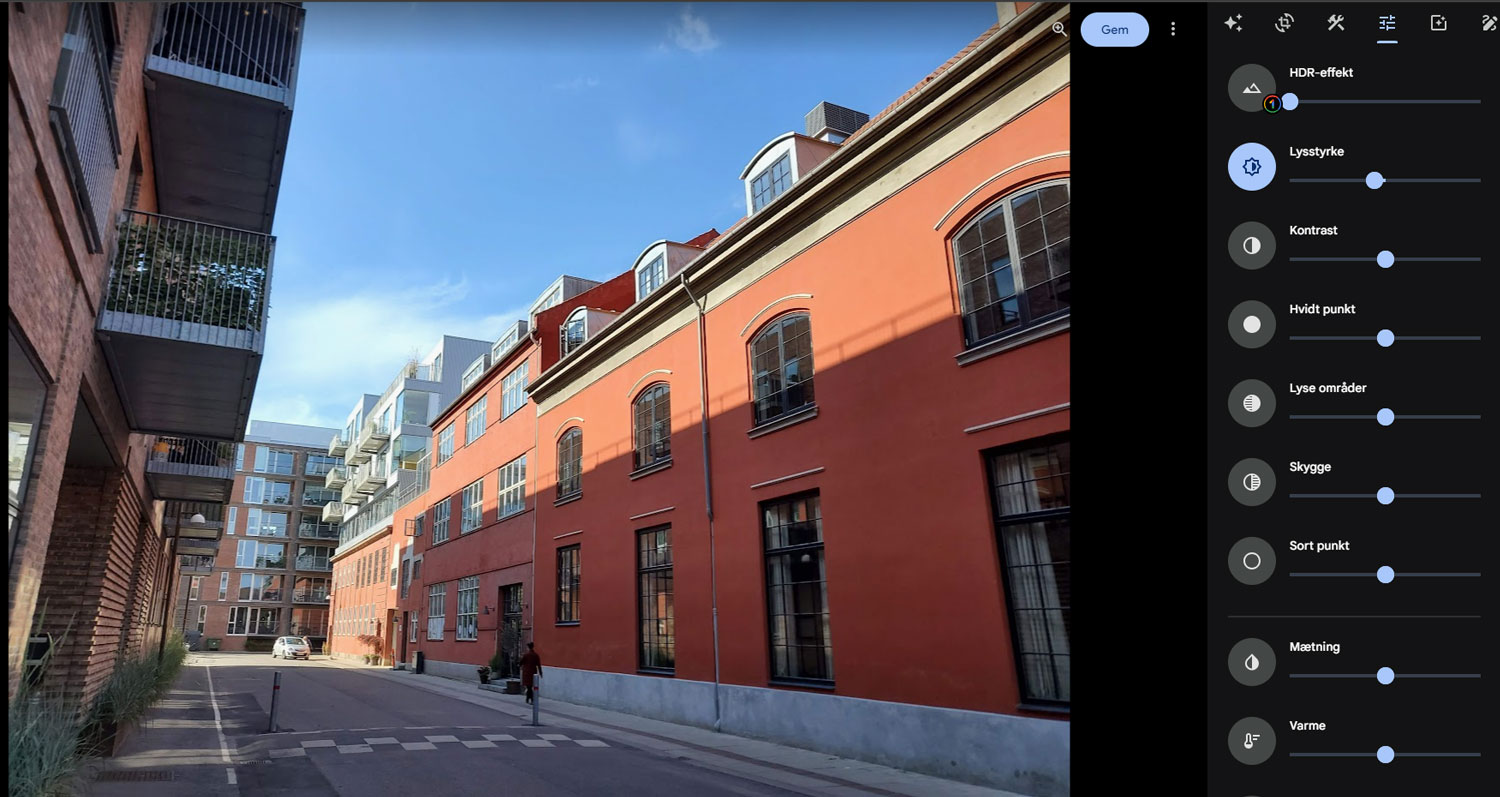 Google Fotos giver dig gratis billedbehandling på nettet.