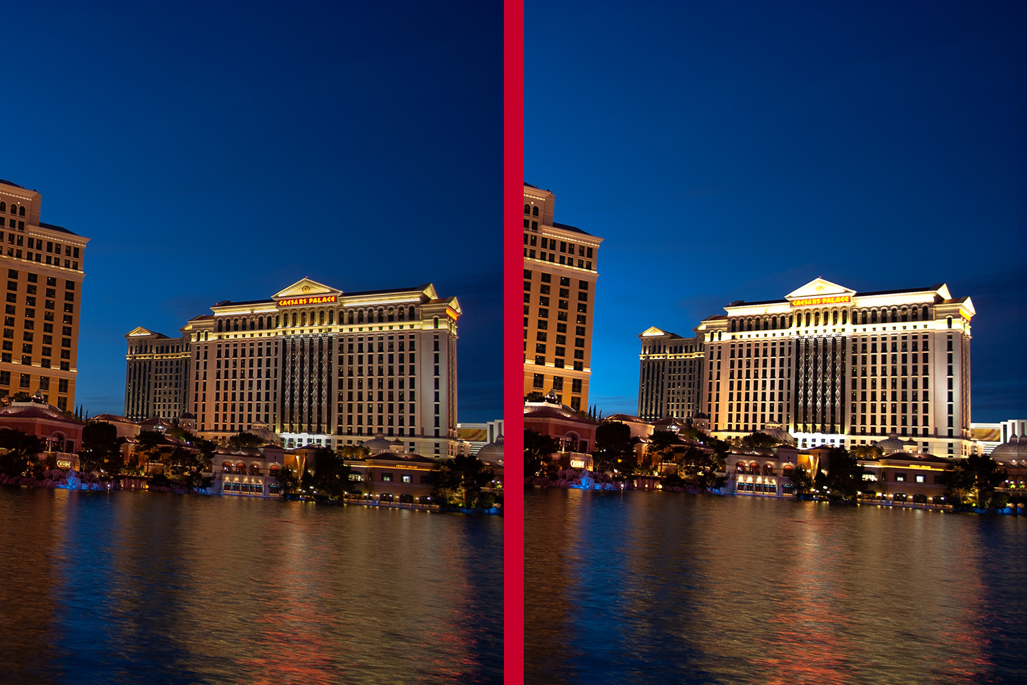 Kveldsbilde med simulert HDR-effekt