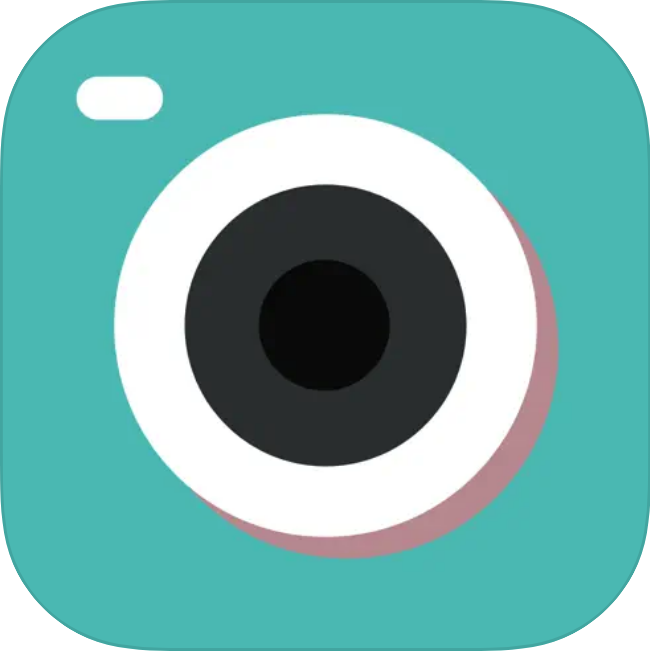 Appen er så fuld af reklamer, at det kan være svært at få øje på fotofunktioner.