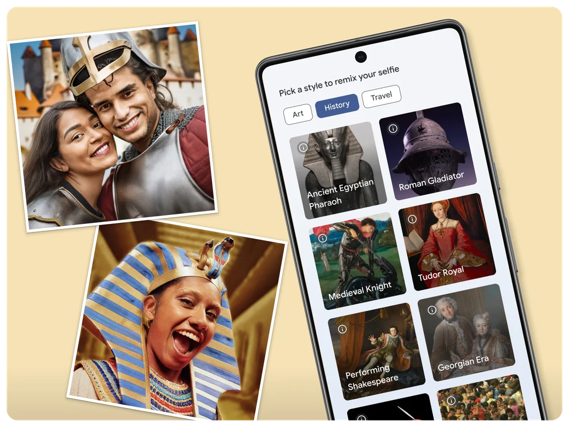 App har nu fått AI-generator som gör om dina selfies till konstverk.
