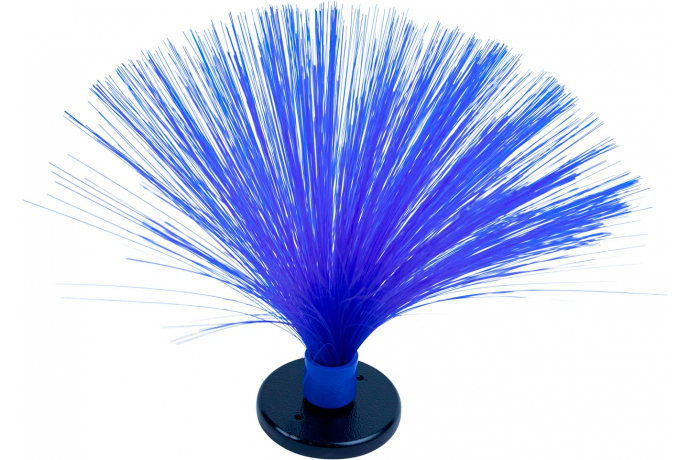 Et ansigts konturer vil stå med farvede linjer, når du fører denne børste over det.