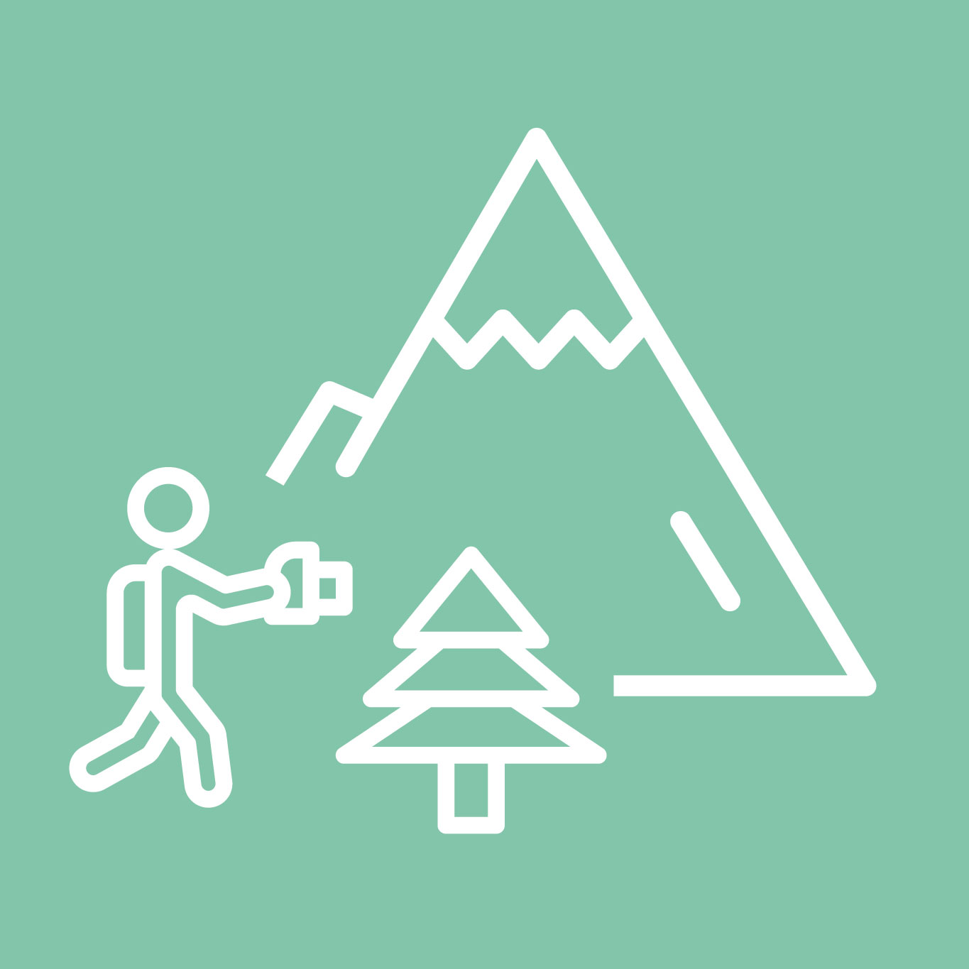 Har beskueren ikke en fornemmelse af størrelseforholdet viser skovlandskabet mindre storslået.