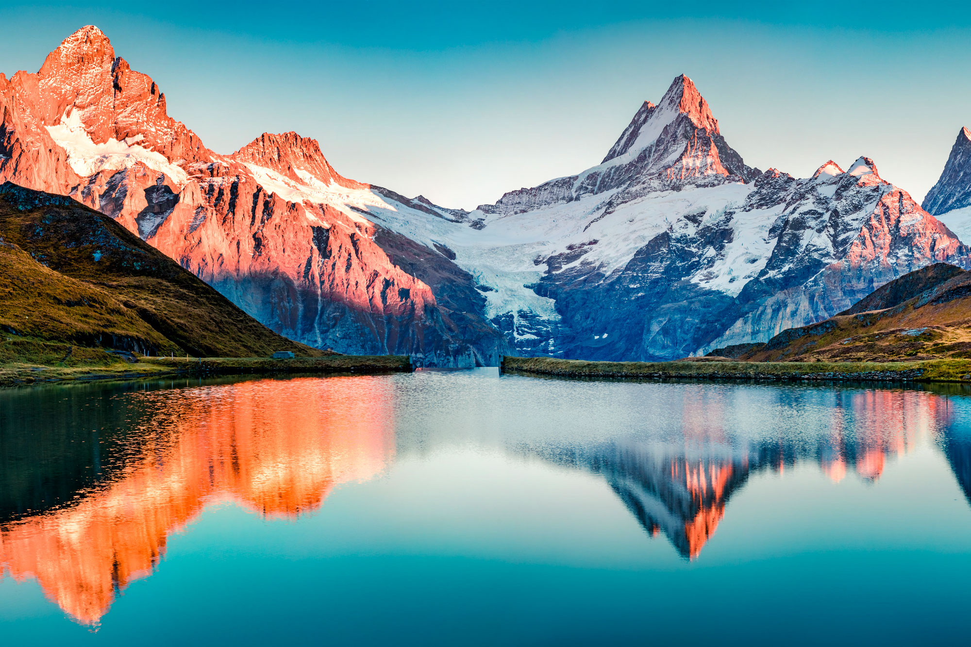 Oikealla tekniikalla voi ottaa upeita kuvia vuoristosta.