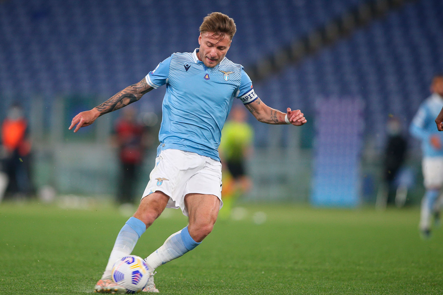 Bevegelse og intensitet kjennetegner ofte et idrettsbilde.