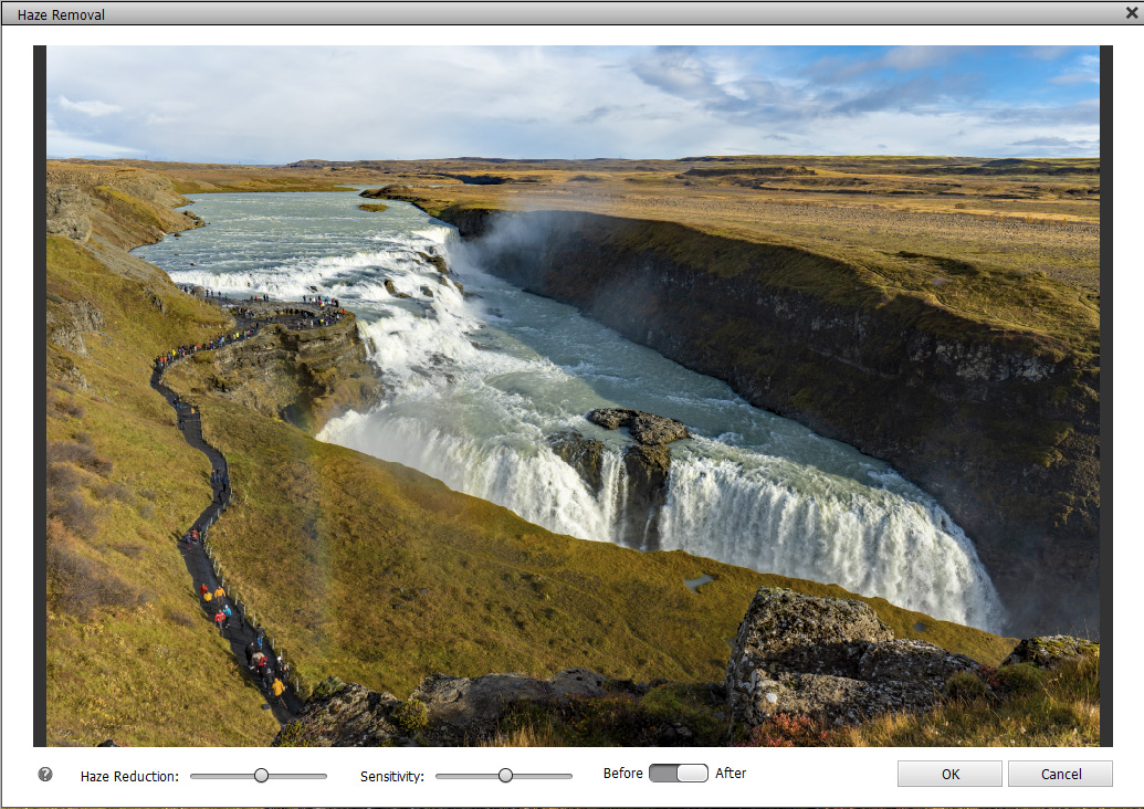 Disborttagning i Photoshop Elements