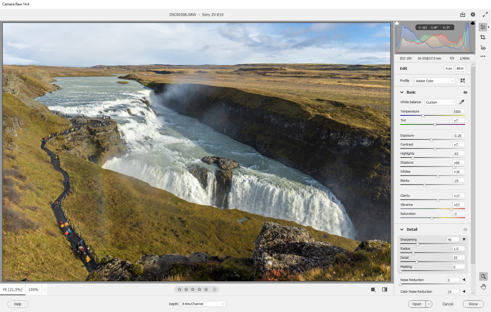 Camera Raw i Photoshop Elements