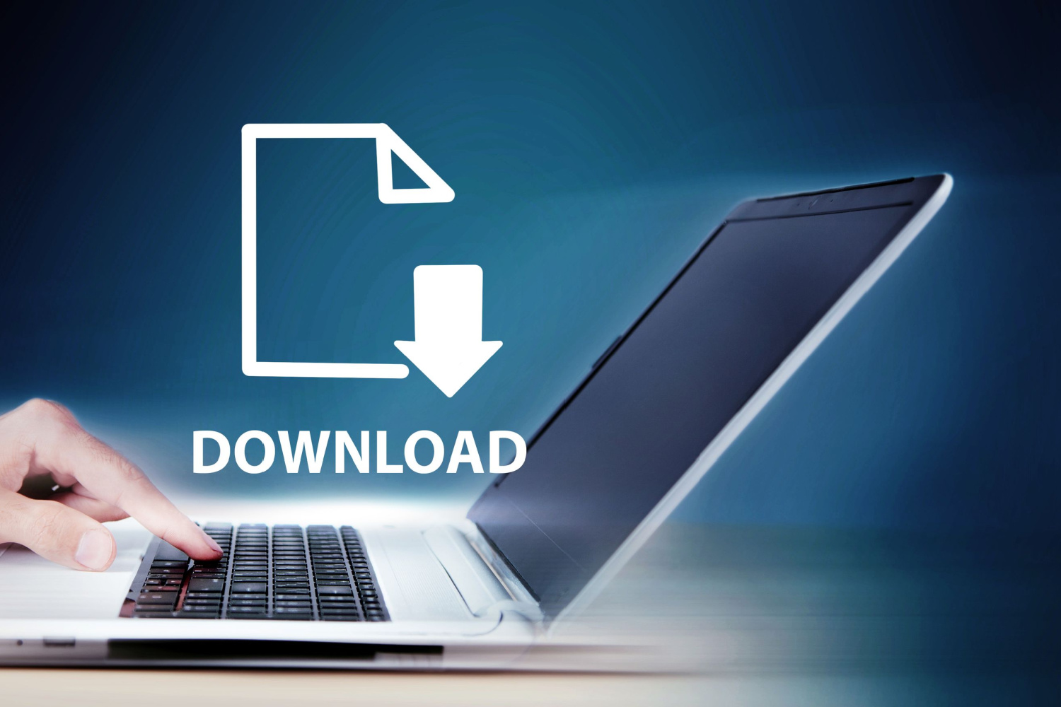 Download gratis billeder på computeren.