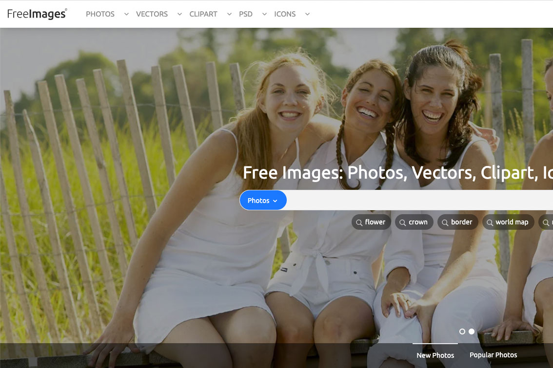 Det er ikke gratis billeder der mangler på FreeImages.
