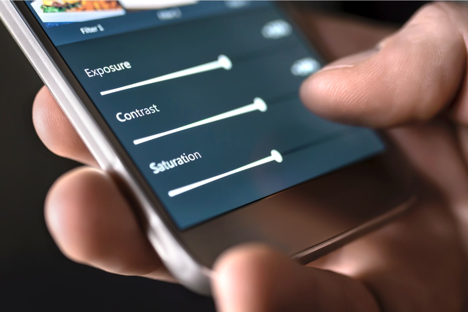 Redigering af selfie