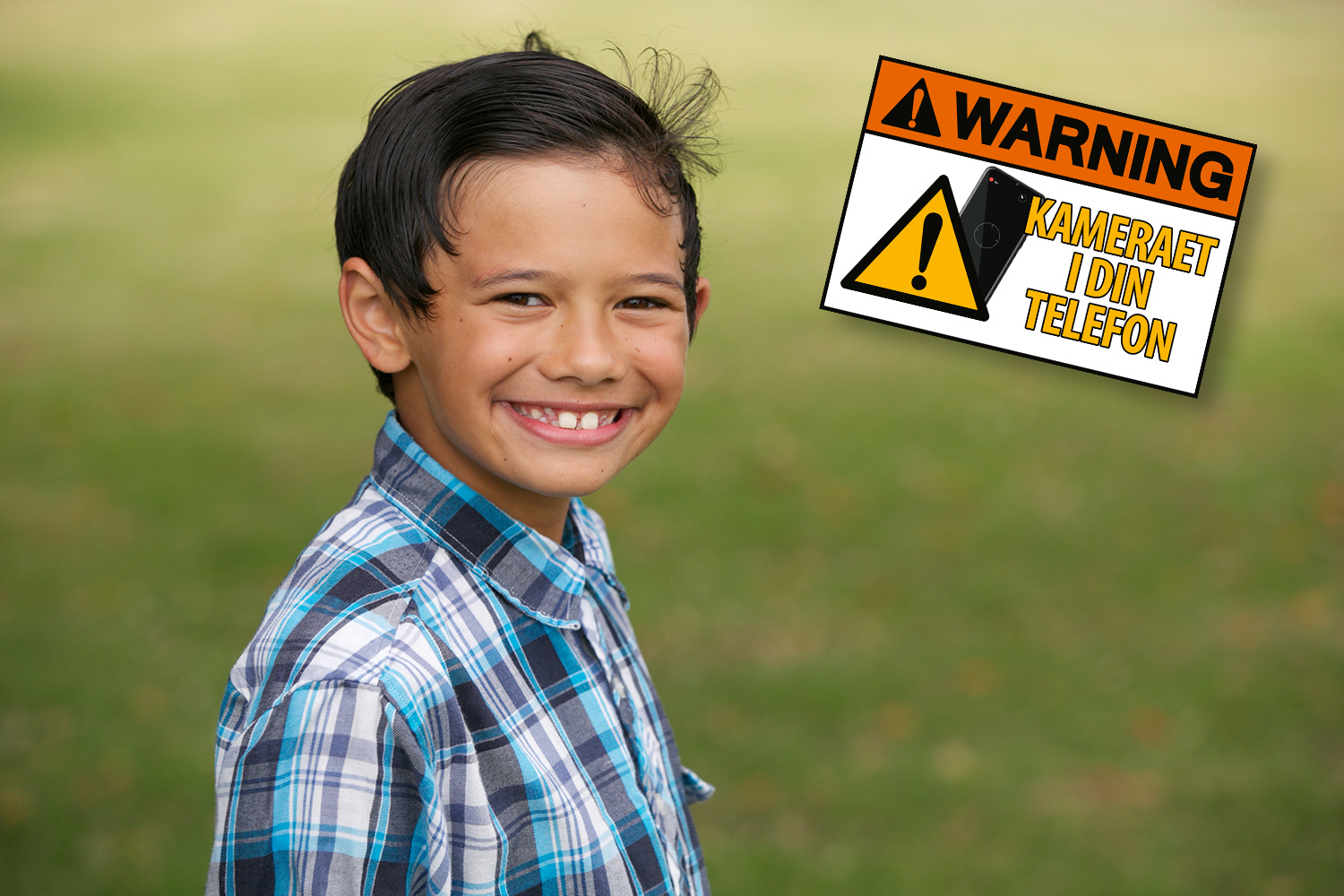 Portræt med baggrundssløring