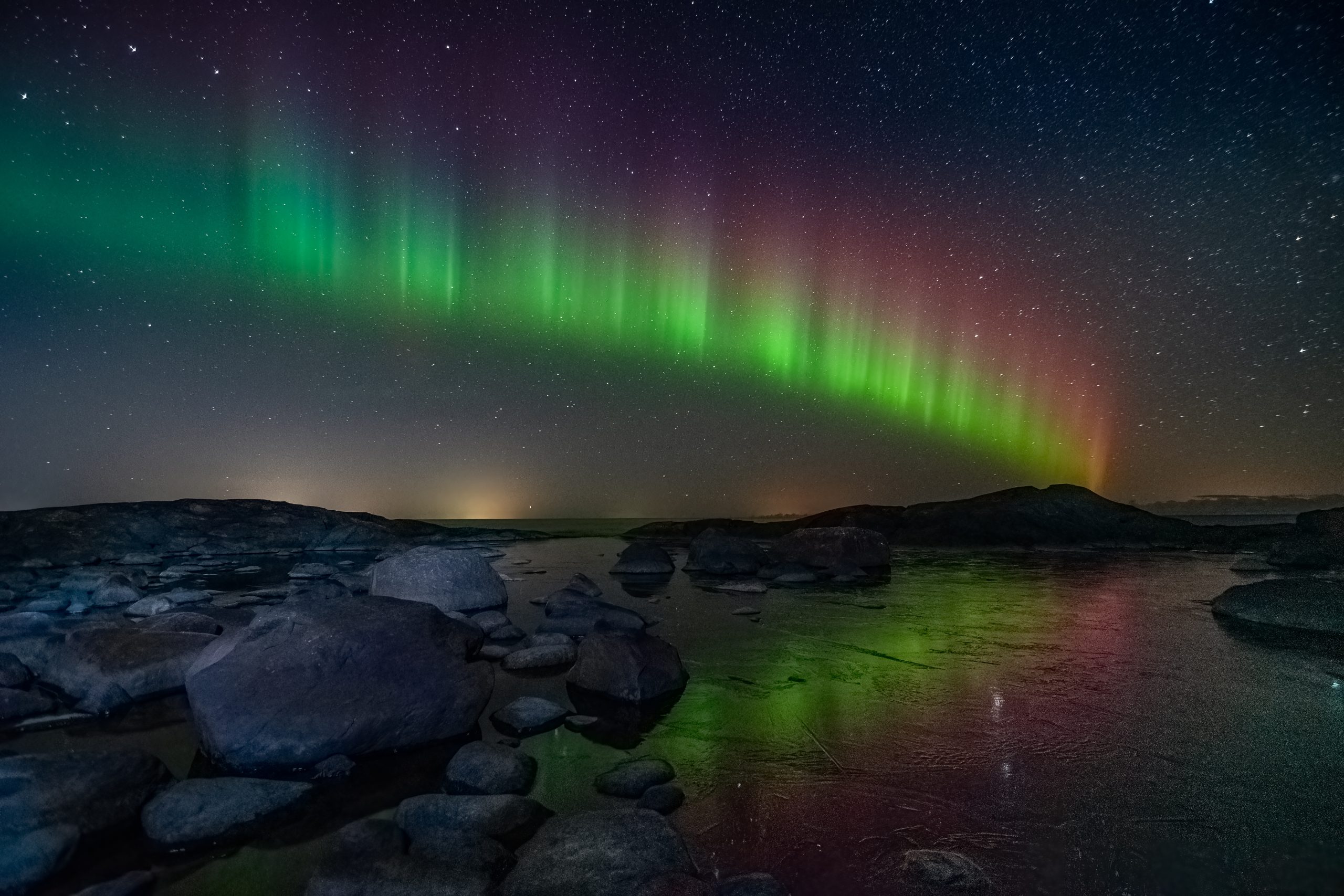 Nordlys i Nordsverige