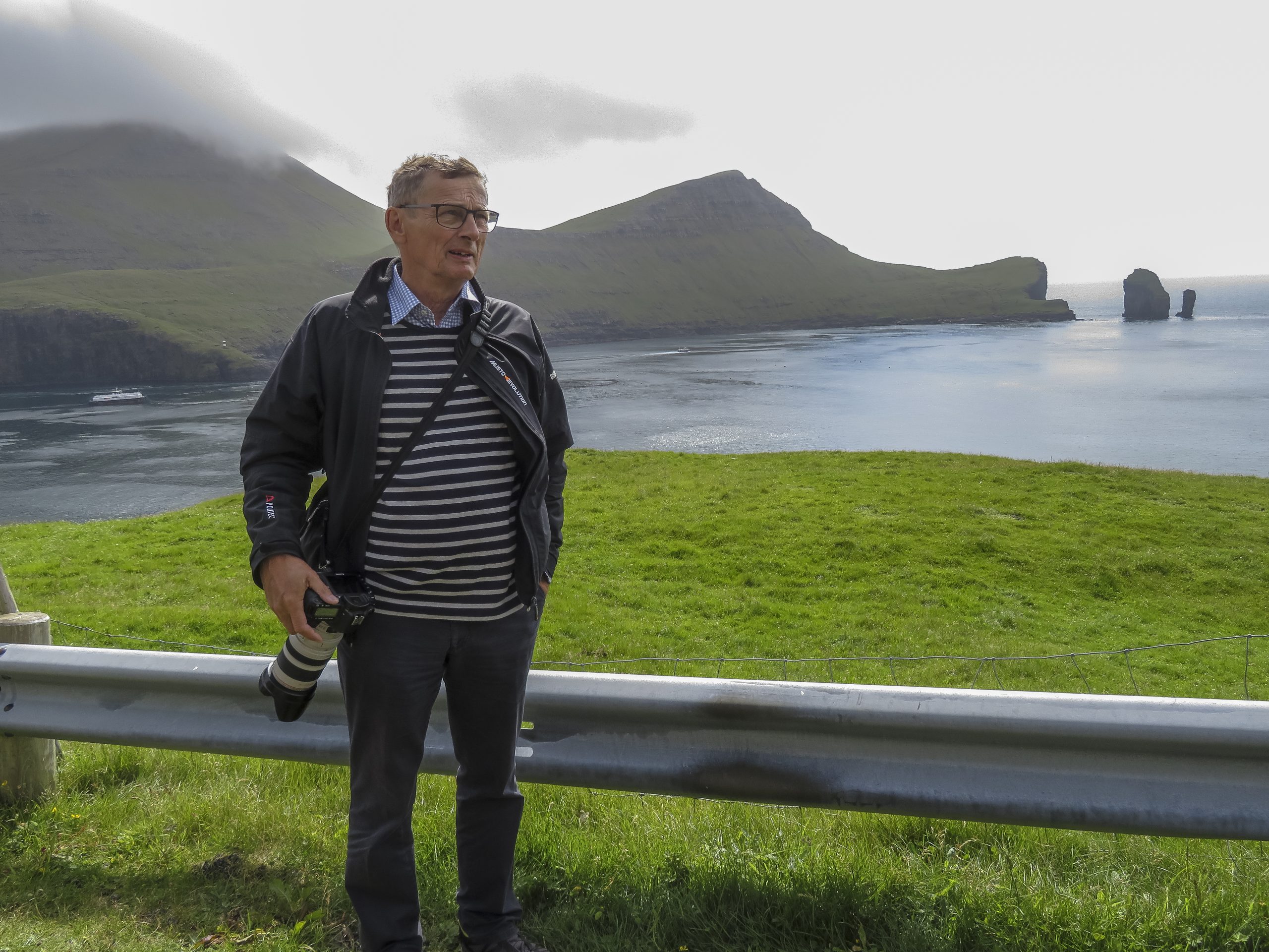 En Digital FOTO-læser med sit kamera