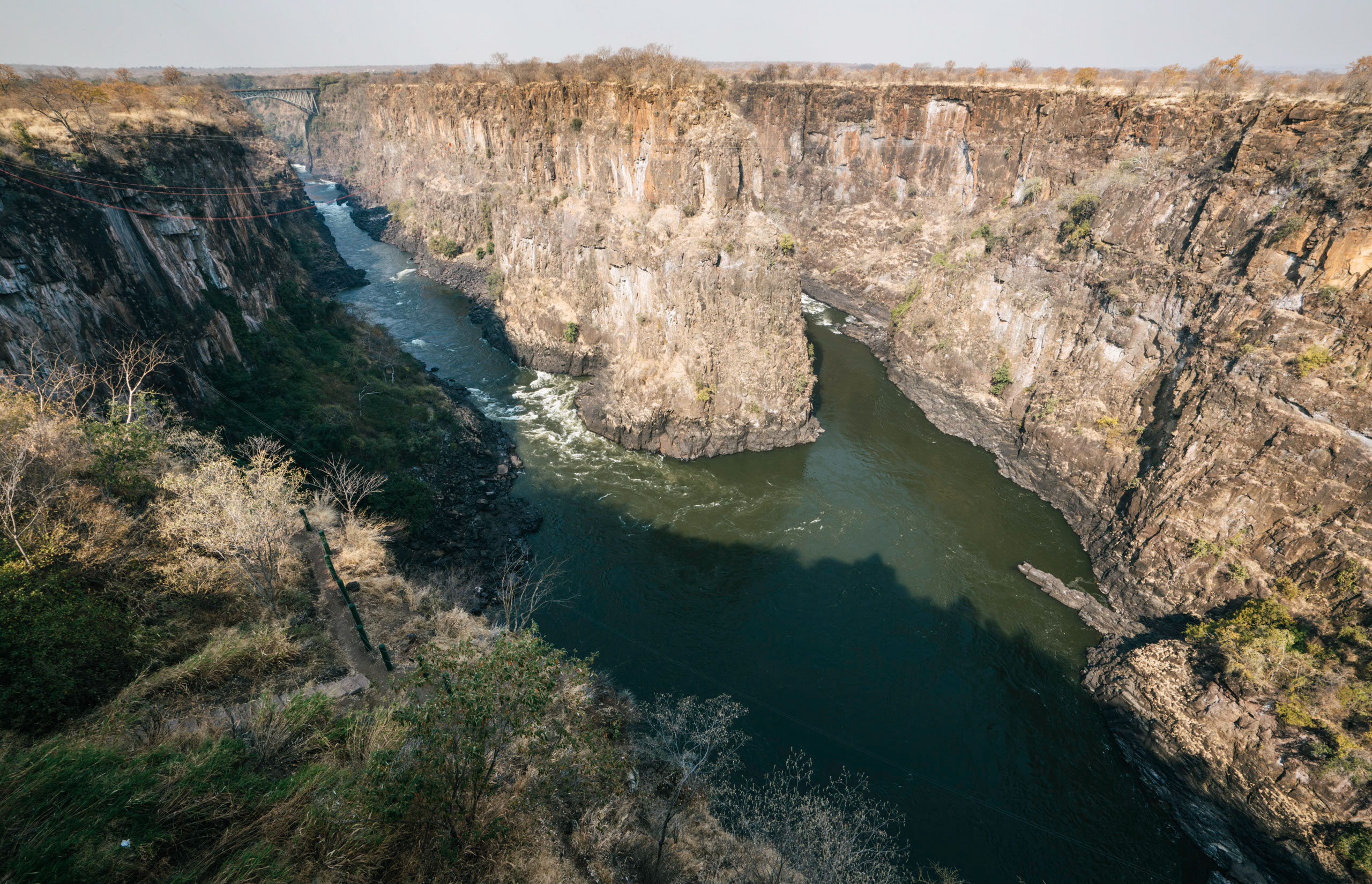 Huikeat kanjonit villissä luonnossa kuvattiin 16–35 mm:n laajakulmaobjektiivilla eteläisessä Afrikassa