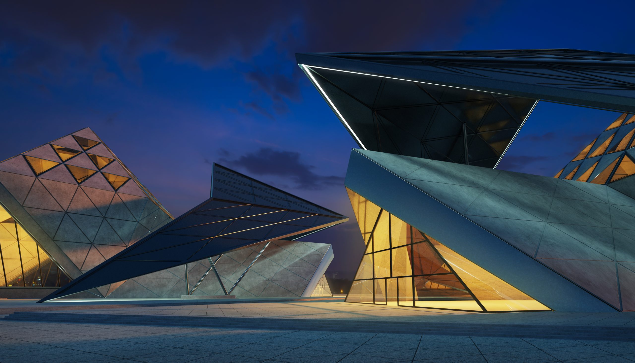 fotograferad med vidvinkel ger snygg arkitekturbild