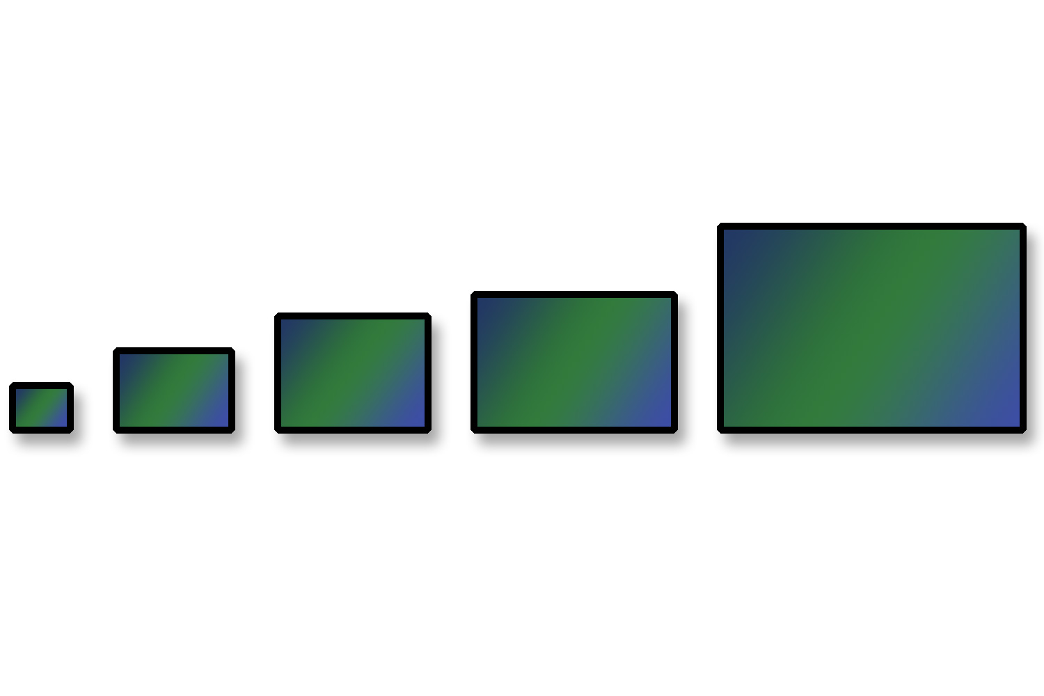 Bildebrikkestørrelser
