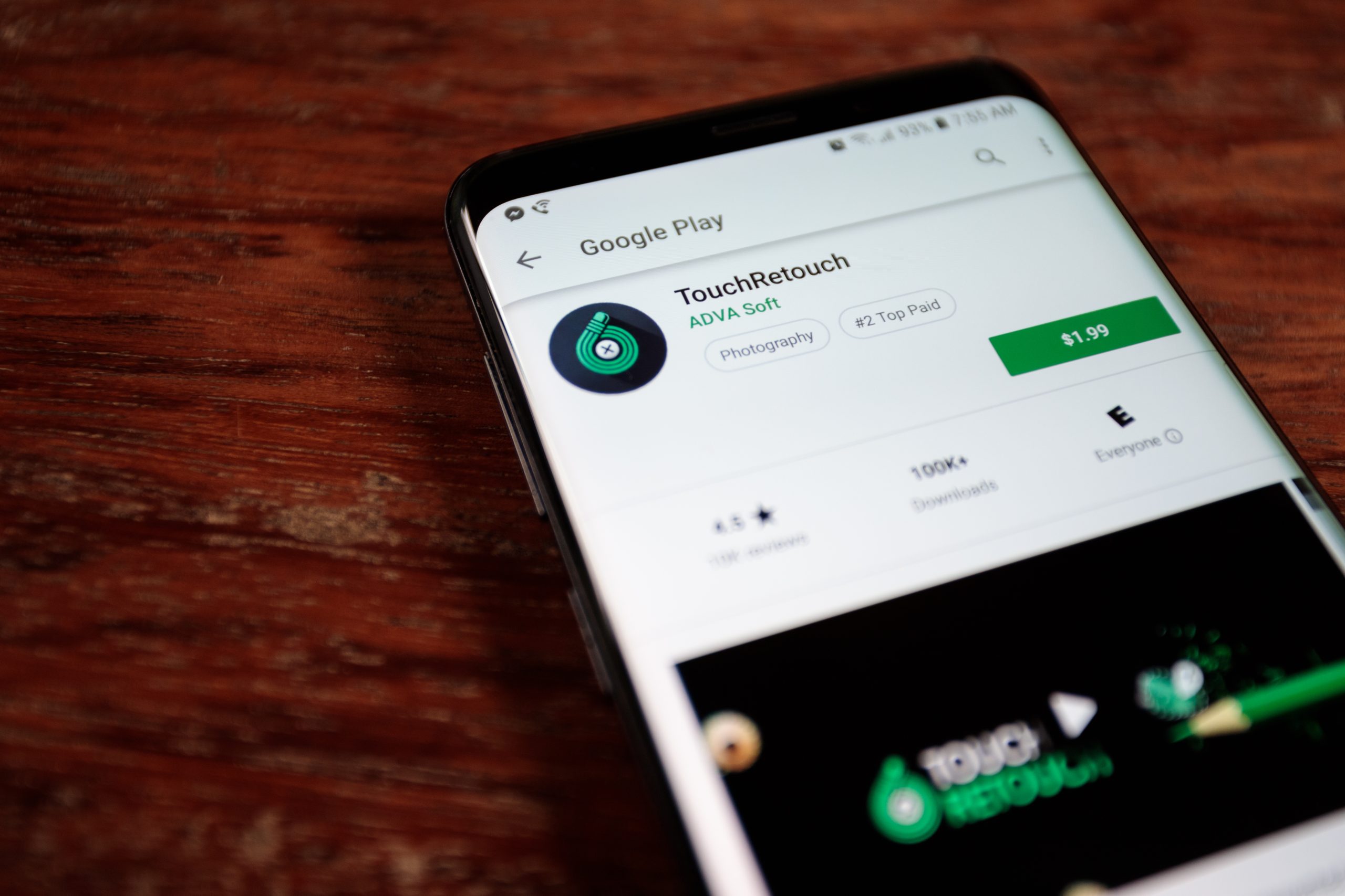 TouchRetouch-appen för mobilen. 