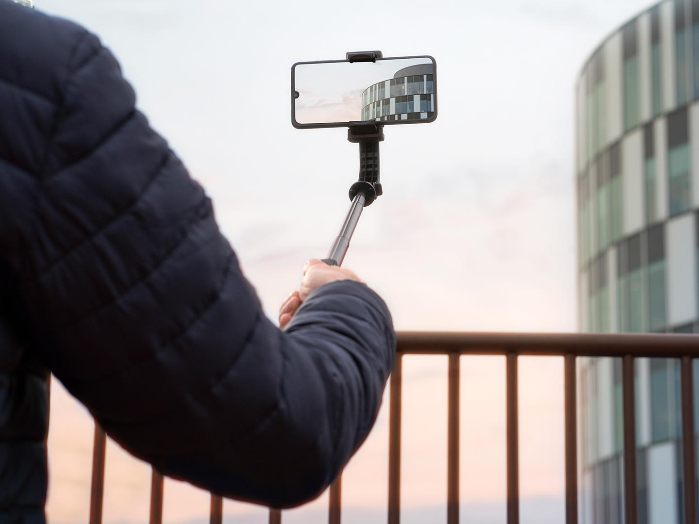 Gimbal ger bra bilder utan skakningar 