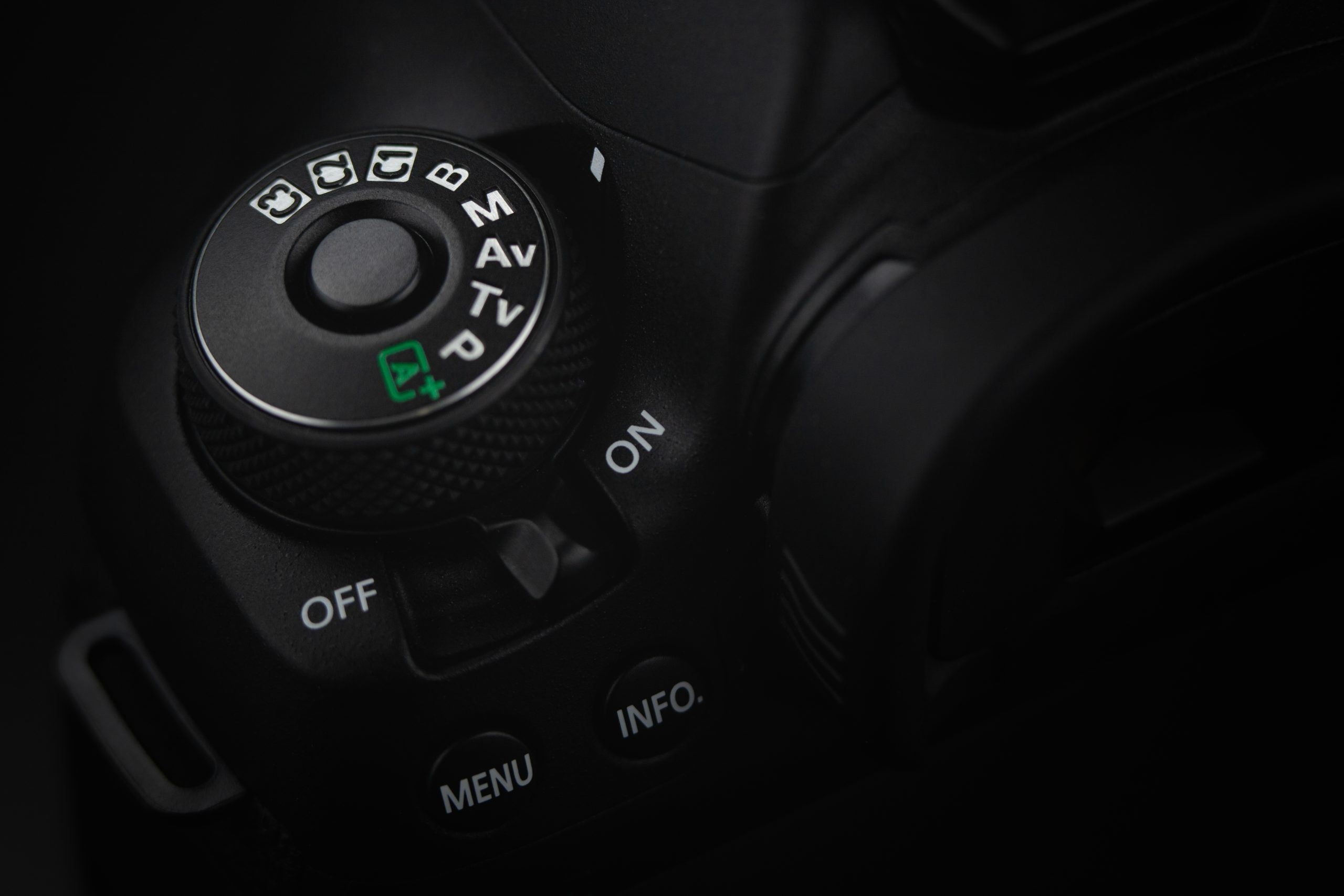 käsisäädöt kamera