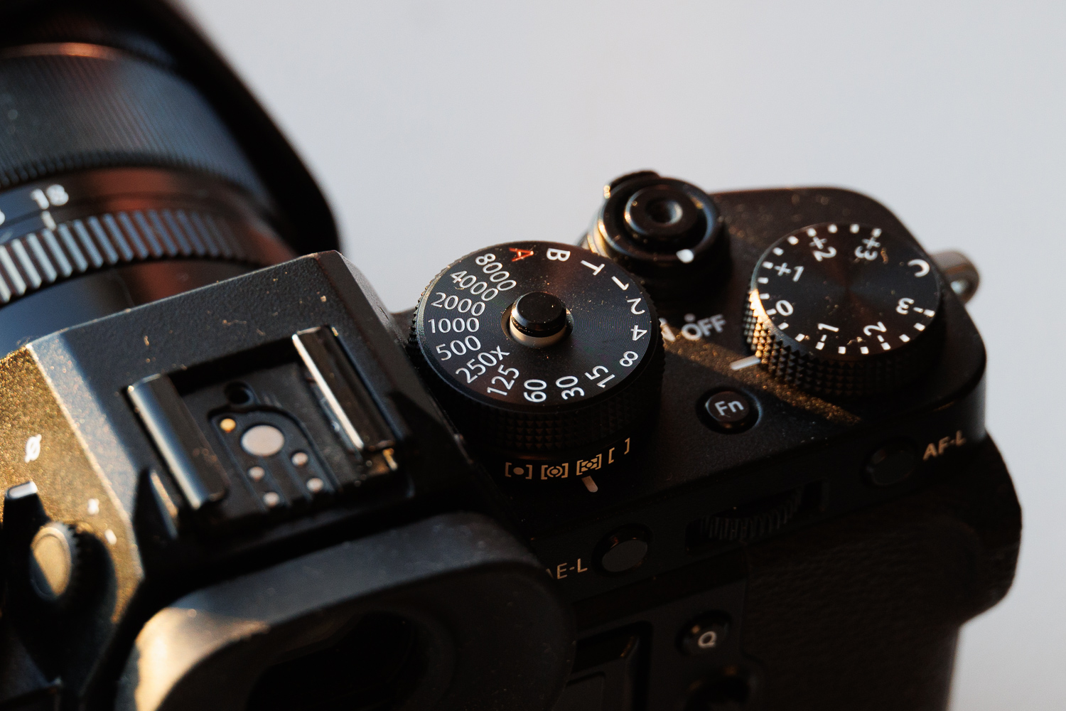 Slutartidsratt på kamera