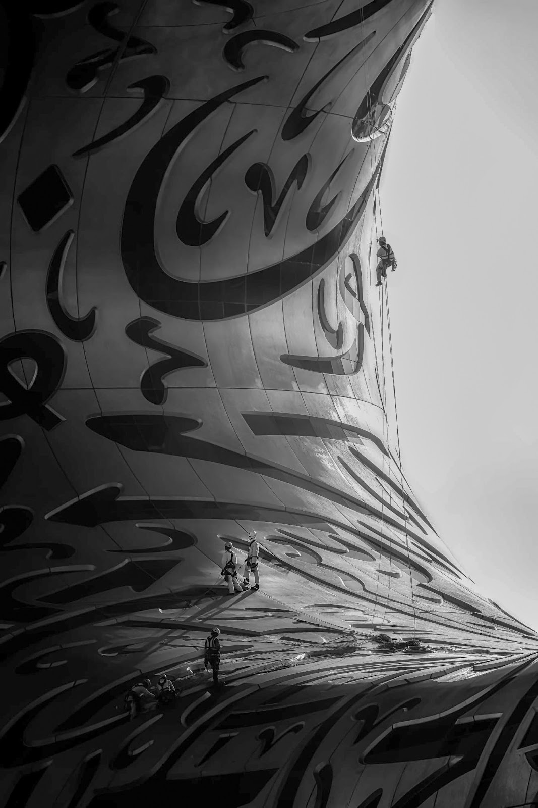 Arbeidere på bygning