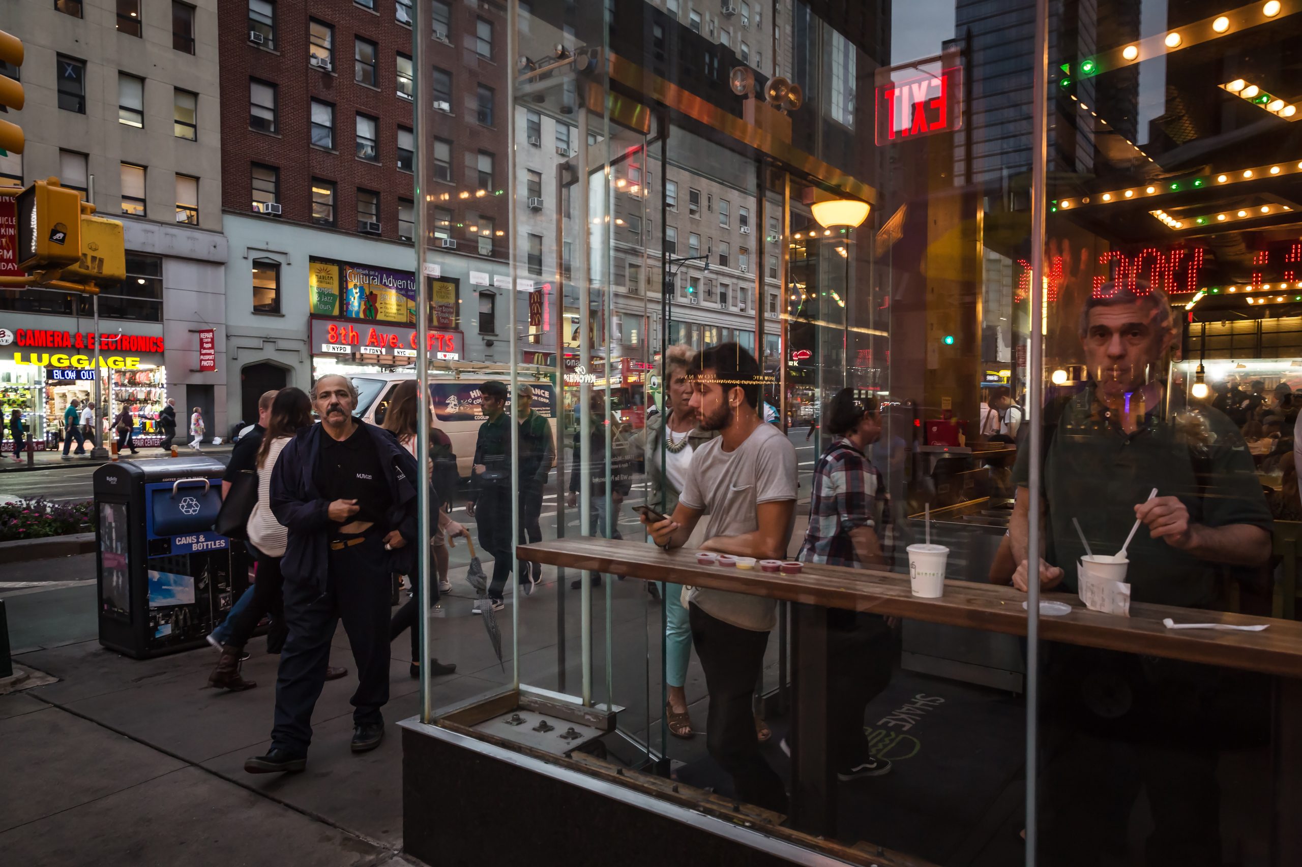 Katukuva suurkaupungista.