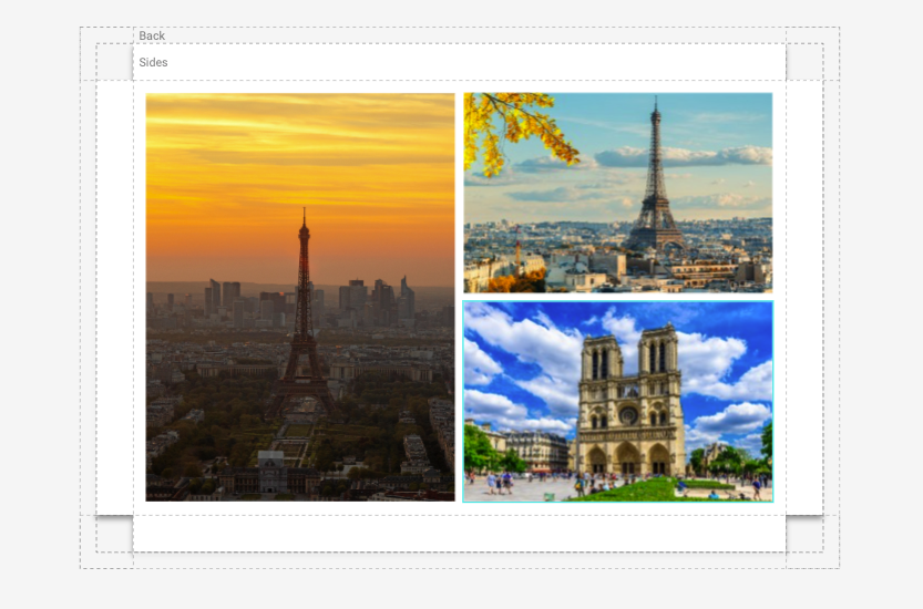 Oppsett i fremkallingen.