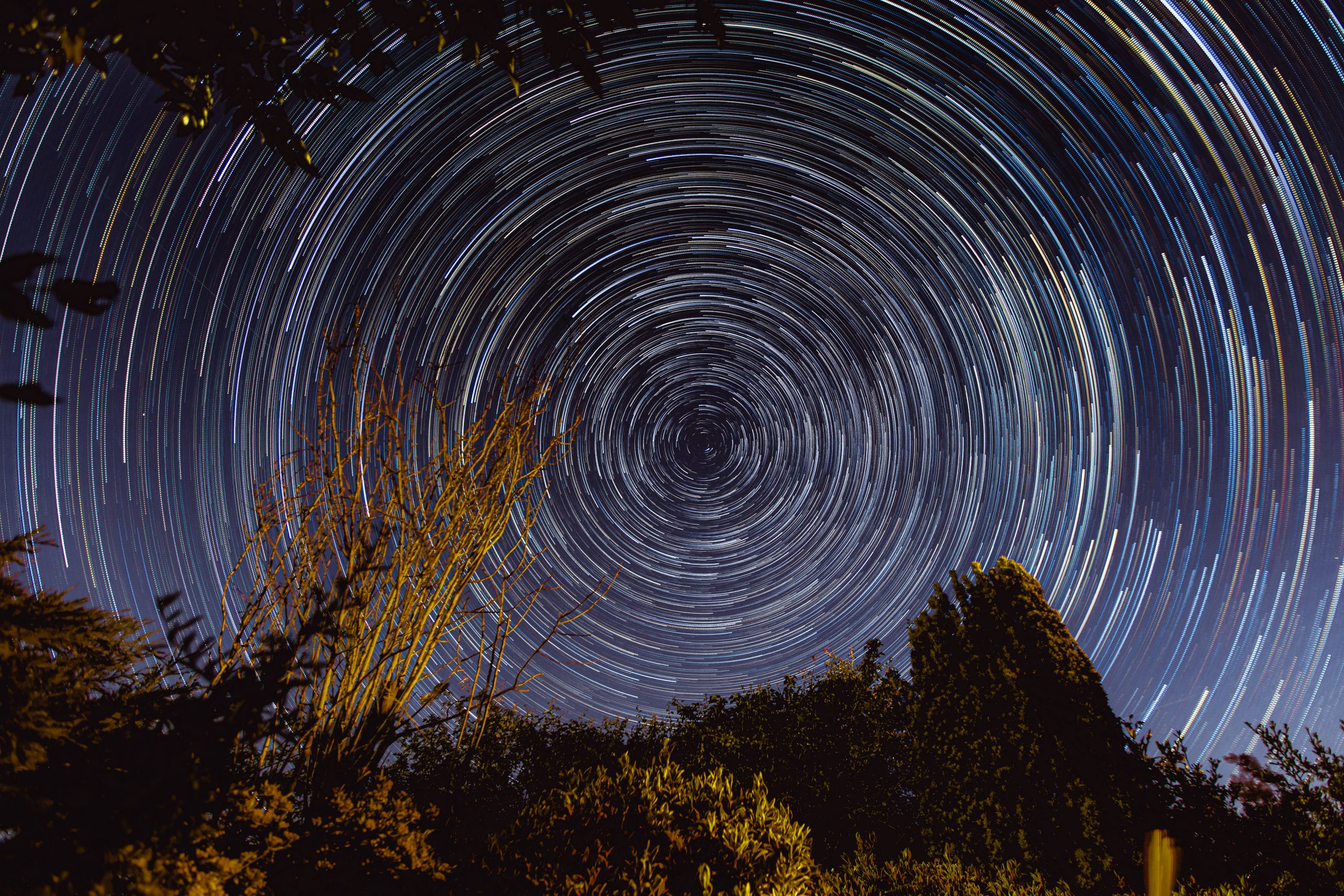 Stjernespor i rotation omkring Nordstjernen