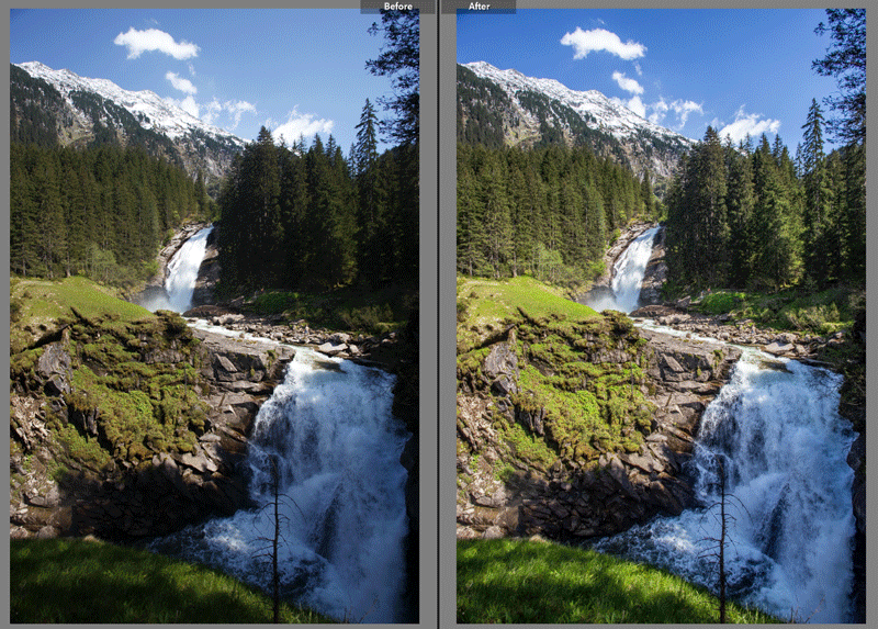 Justering af farver i Lightroom