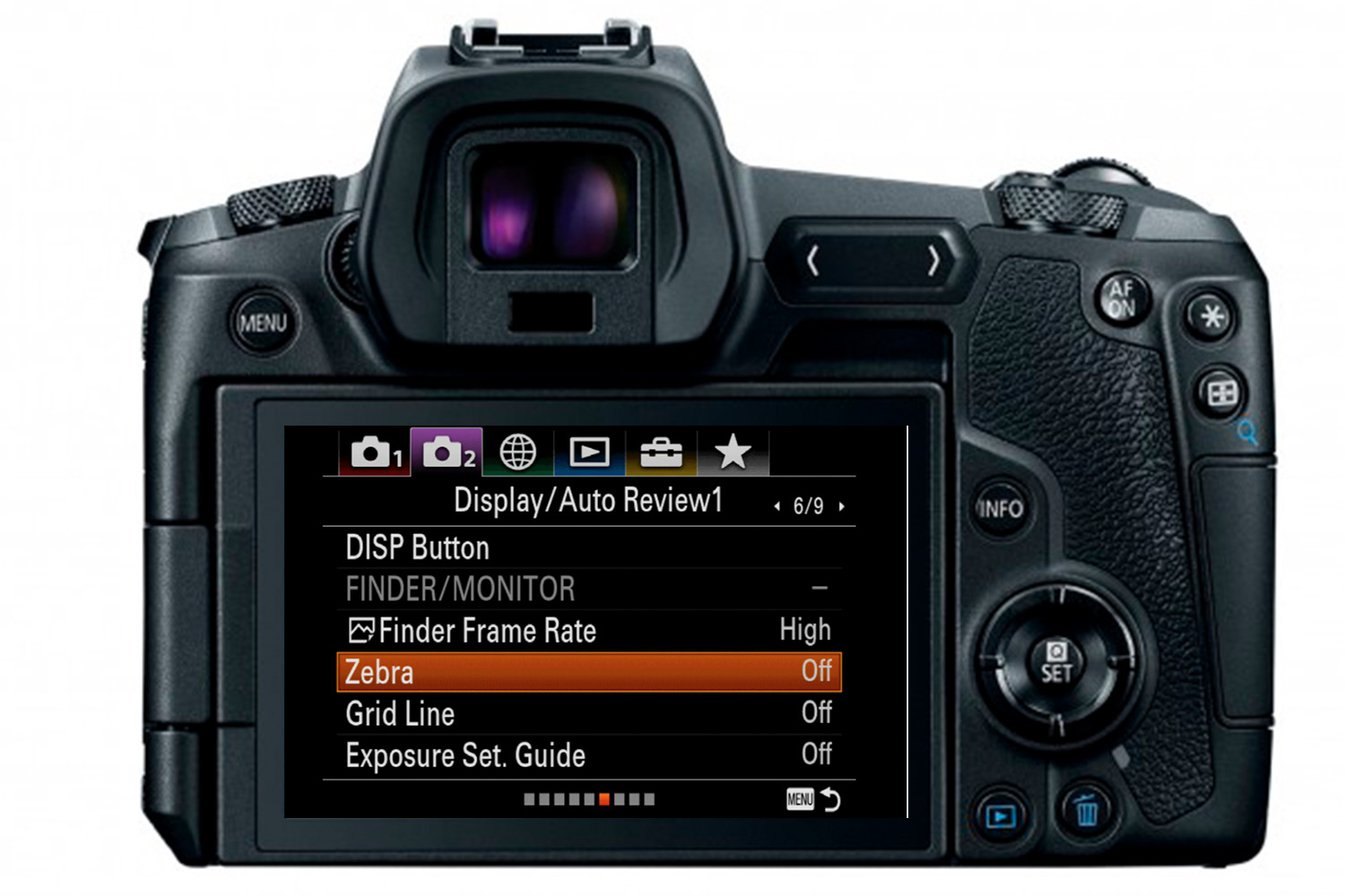 Seeprajuovat kameravalikossa. 