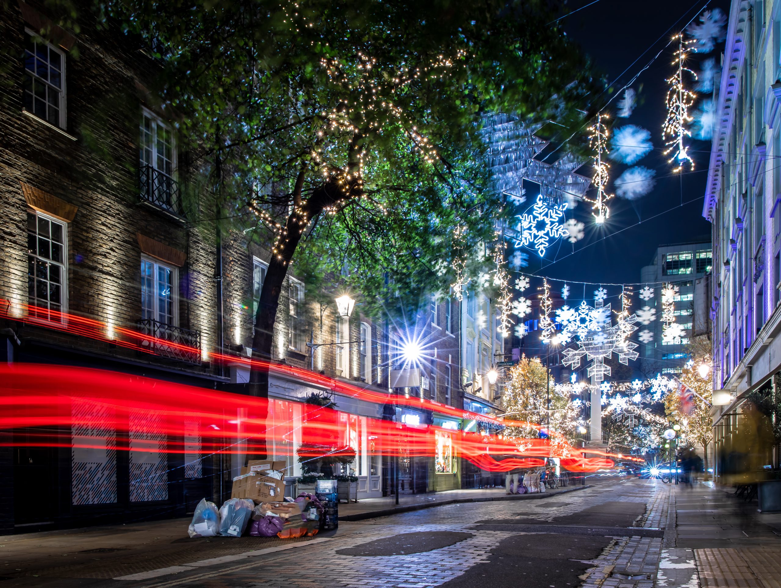 Jouluvalot tähti tehoste