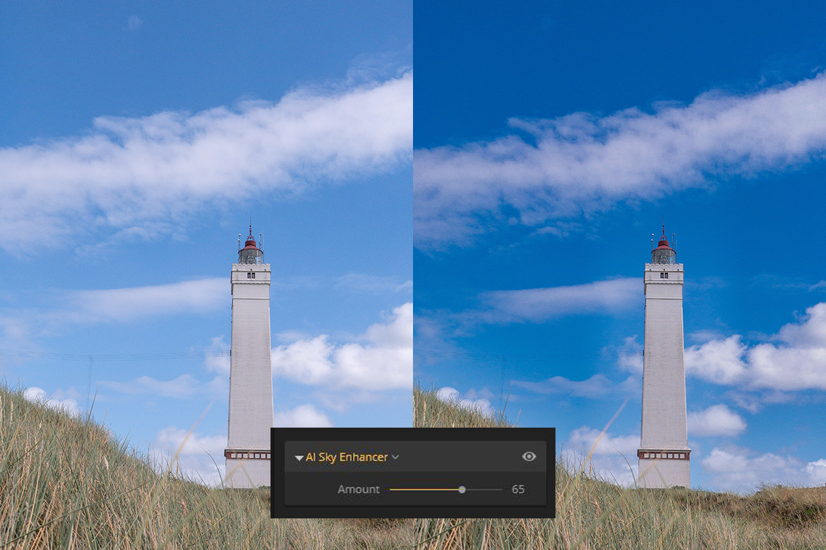 AI Sky Enhancer i Luminar 4