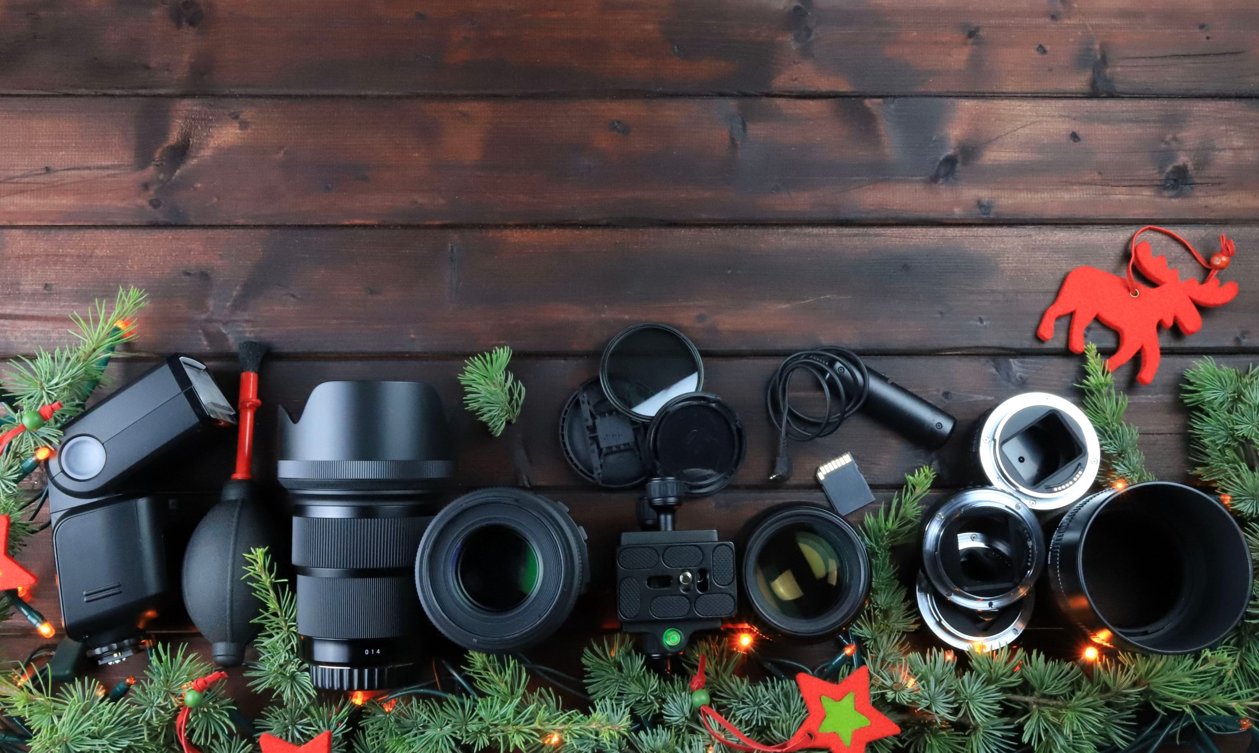 Joululahjoja valokuvaaville miehille