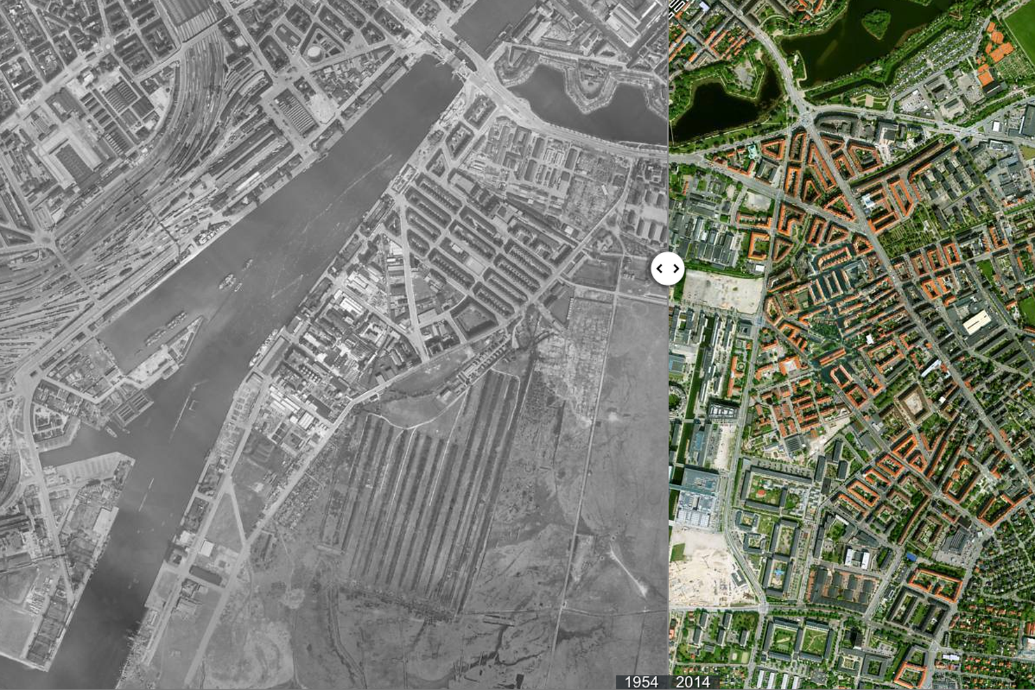 gamla flygbilder Danmark