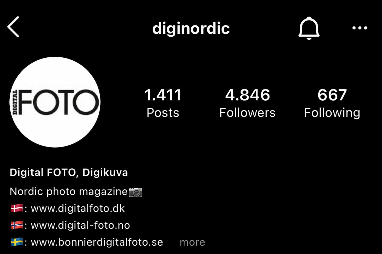 Digital FOTO Instagram.