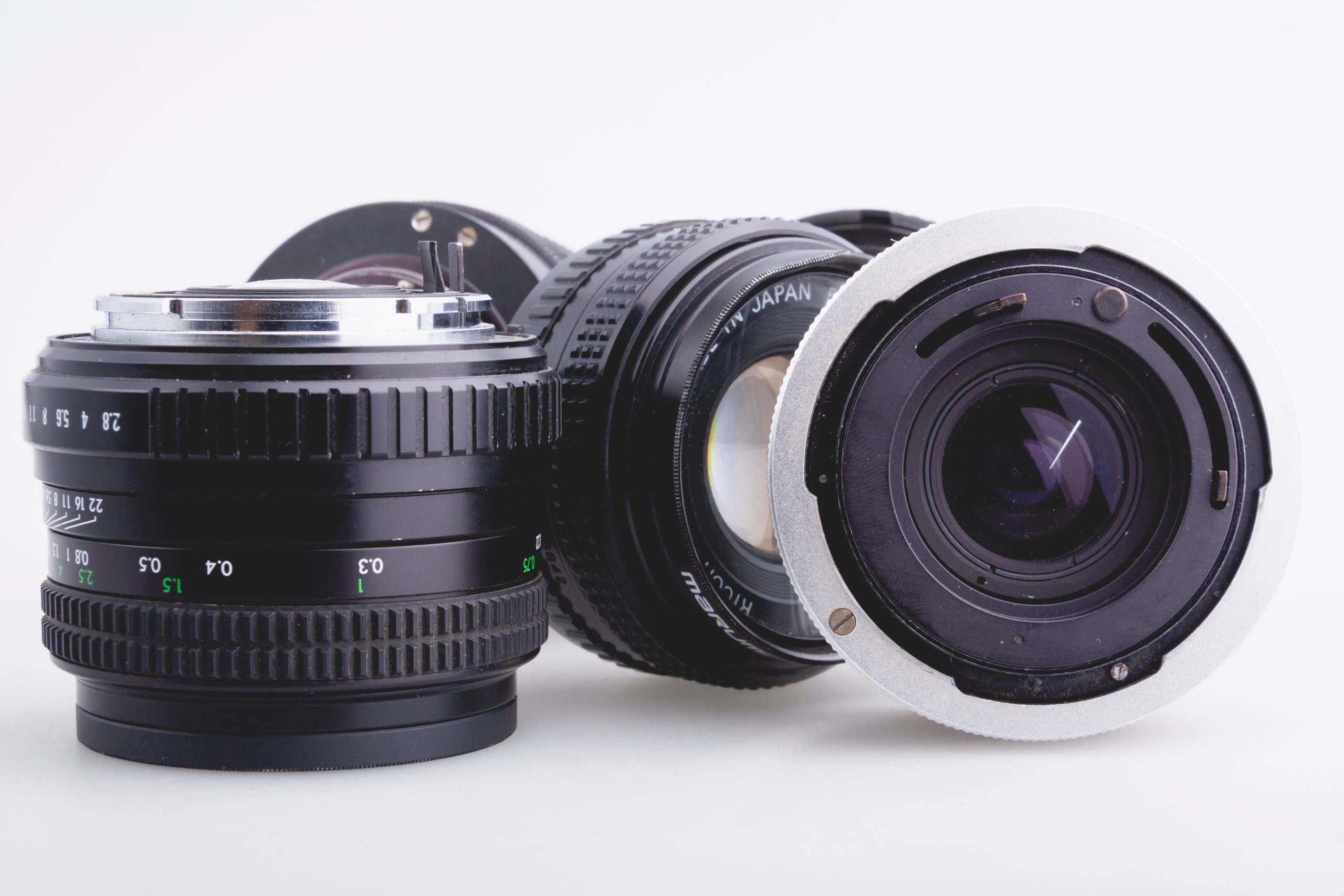 Vanhat filmiajan objektiivit