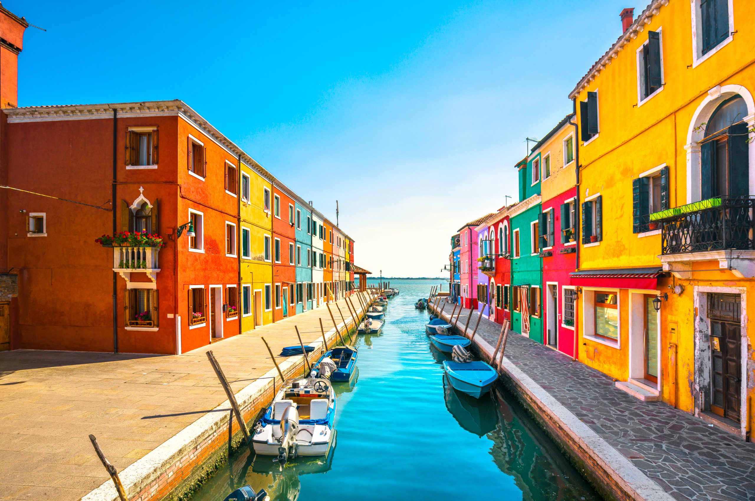 Burano, Venedig i Italien